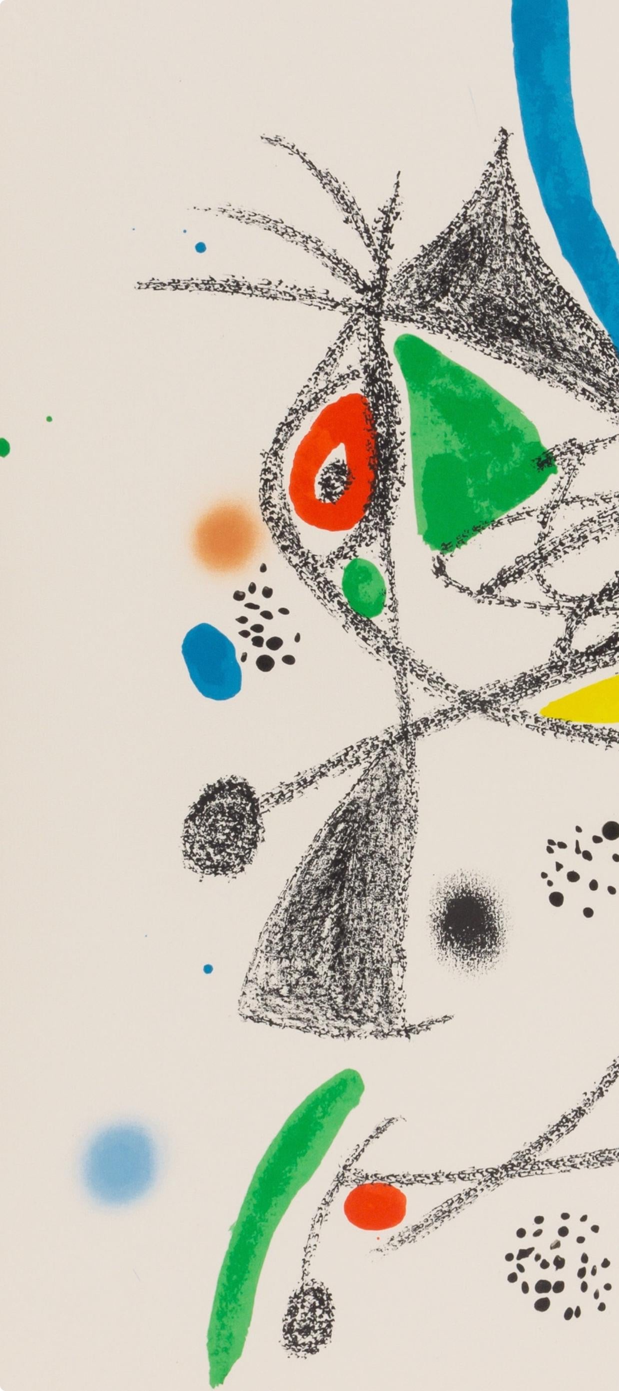 Joan Miró, Composition (Mourlot, 1051-1072), Maravillas con Variaciones acrósticas en el Jardín de Miró, Limited Edition Lithograph