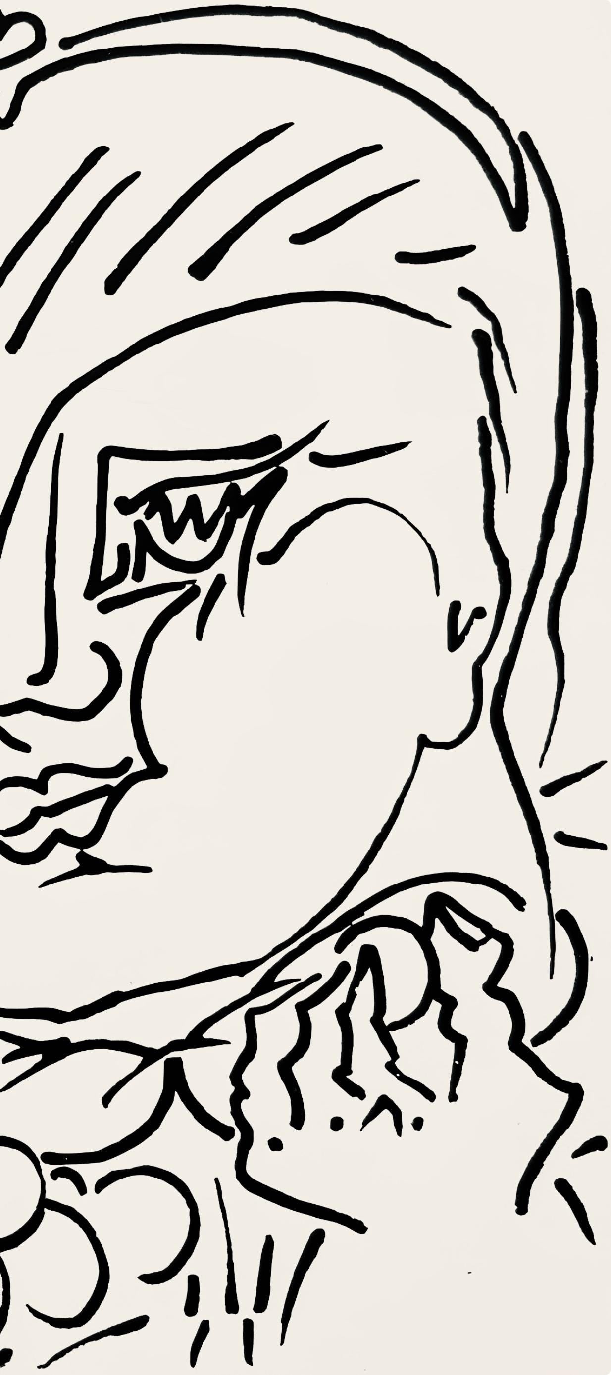 Françoise Gilot, Composition, Pouvoir tout dire, poèmes, illustrés par Françoise Gilot, Limited Edition Lithograph