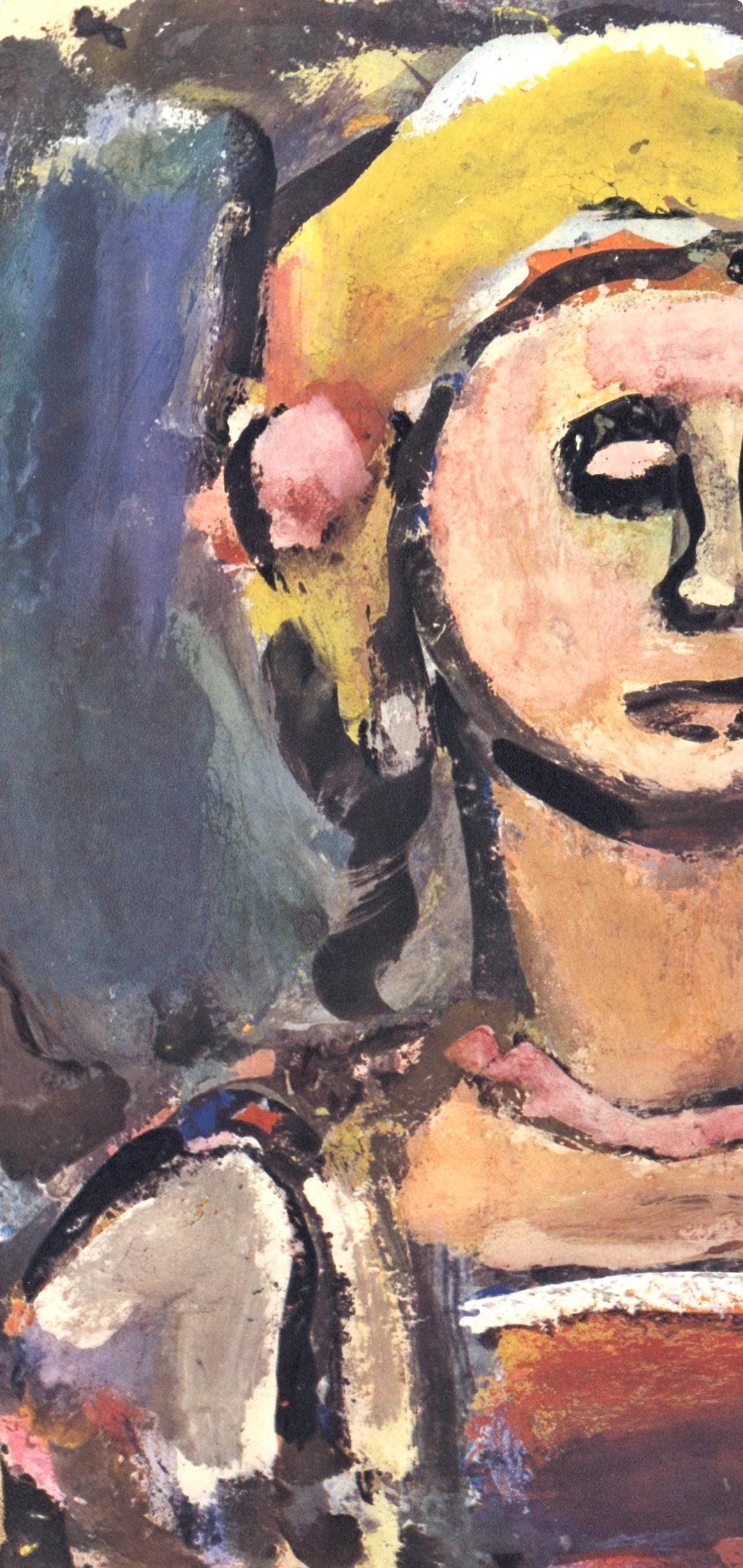 Georges Rouault, Composition, Divertissement, Limited Edition Lithograph