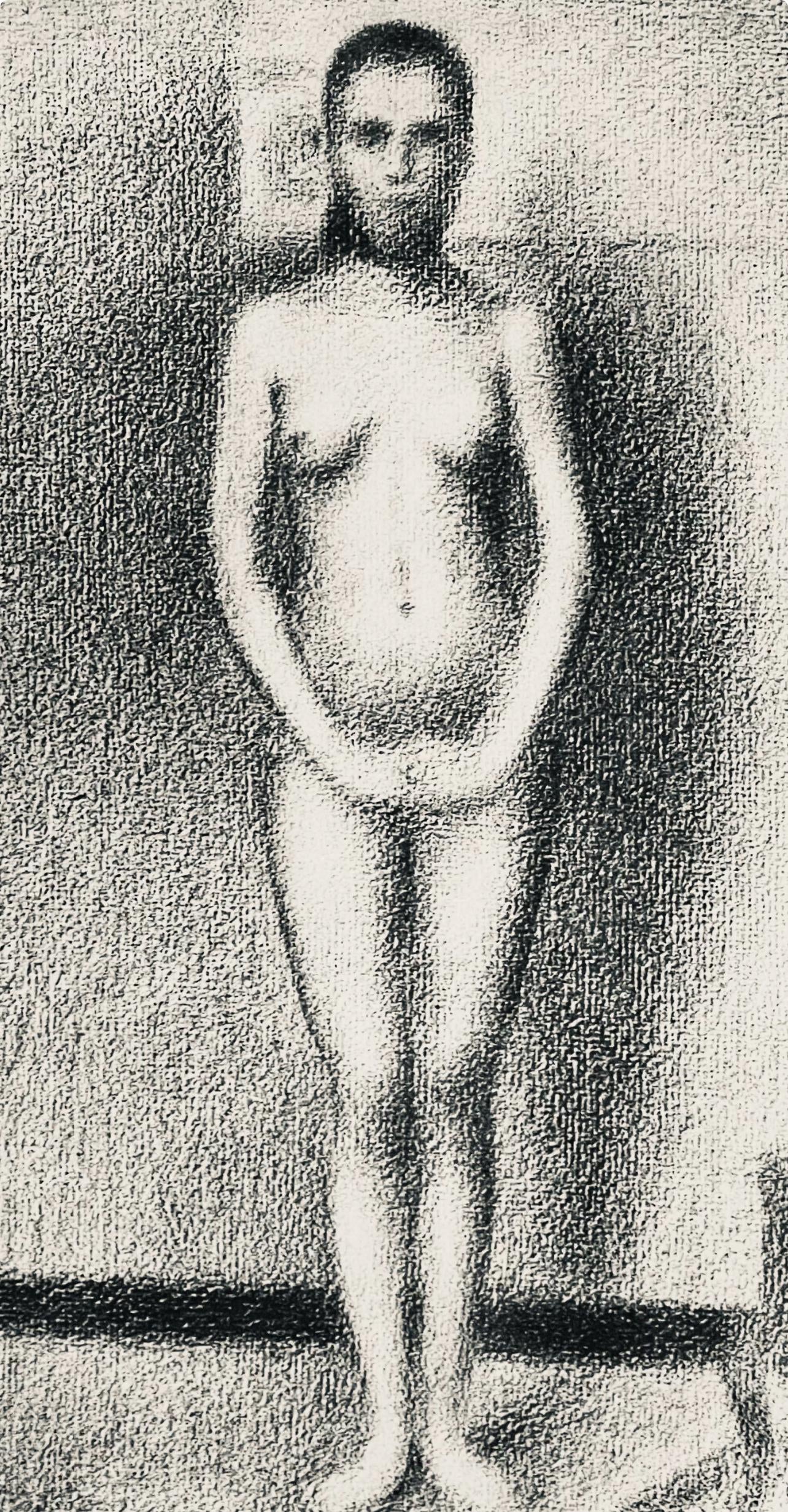 Georges Seurat, La poseuse debout, Seurat, Limited Edition Lithograph
