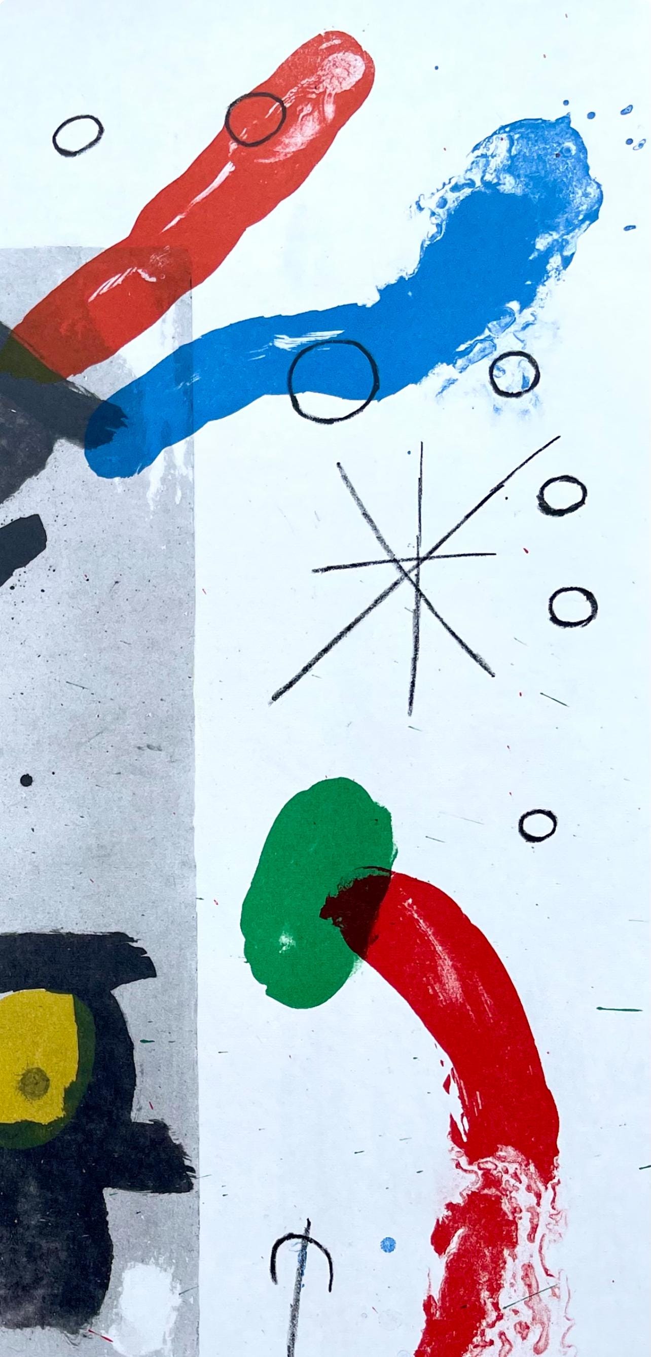 Joan Miró, Composition (Cramer 102; Mourlot 428-449), Derrière le miroir, Limited Edition Lithograph
