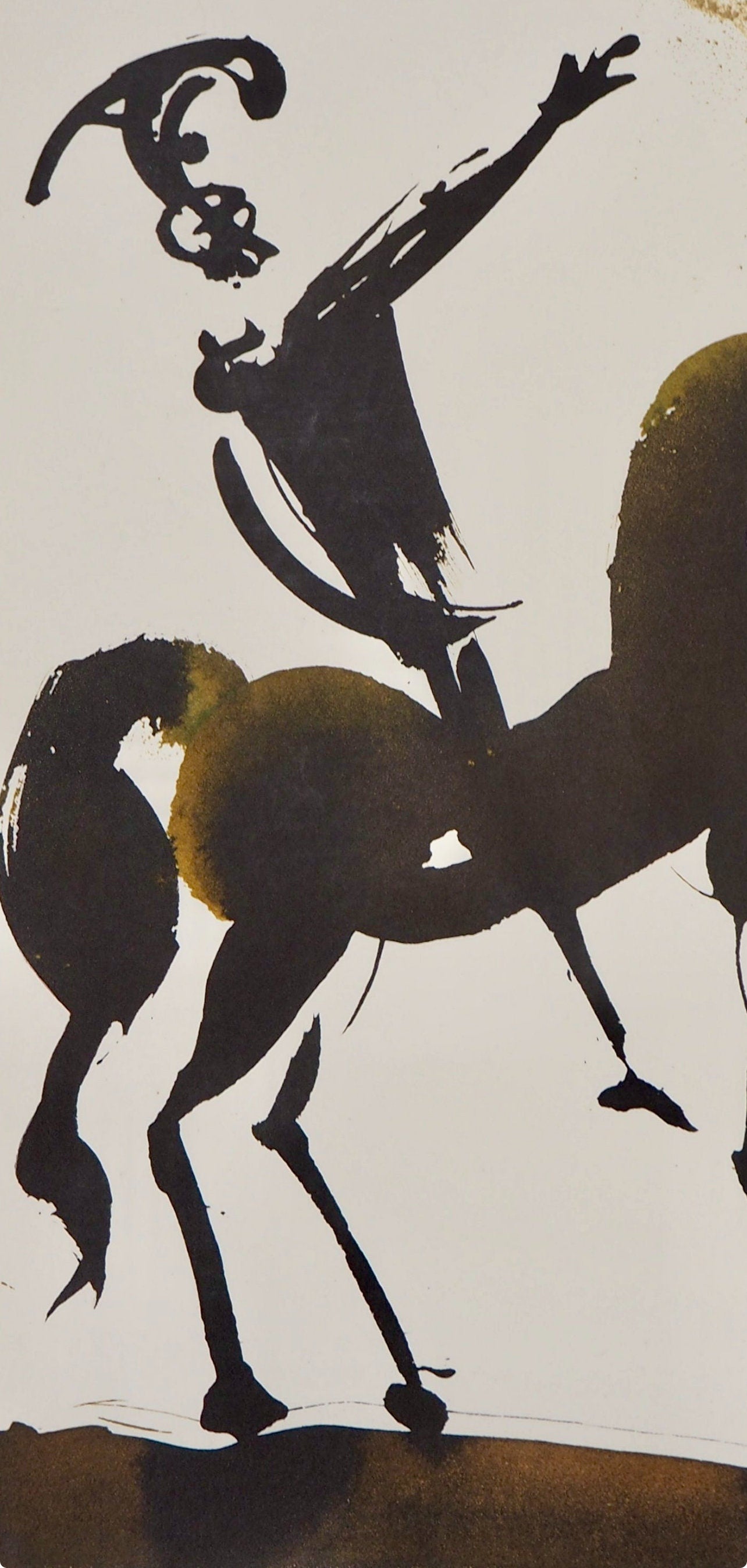 Salvador Dali, Composition (Michler/Löpsinger 1600; Field 69-3), Biblia Sacra, Limited Edition Lithograph