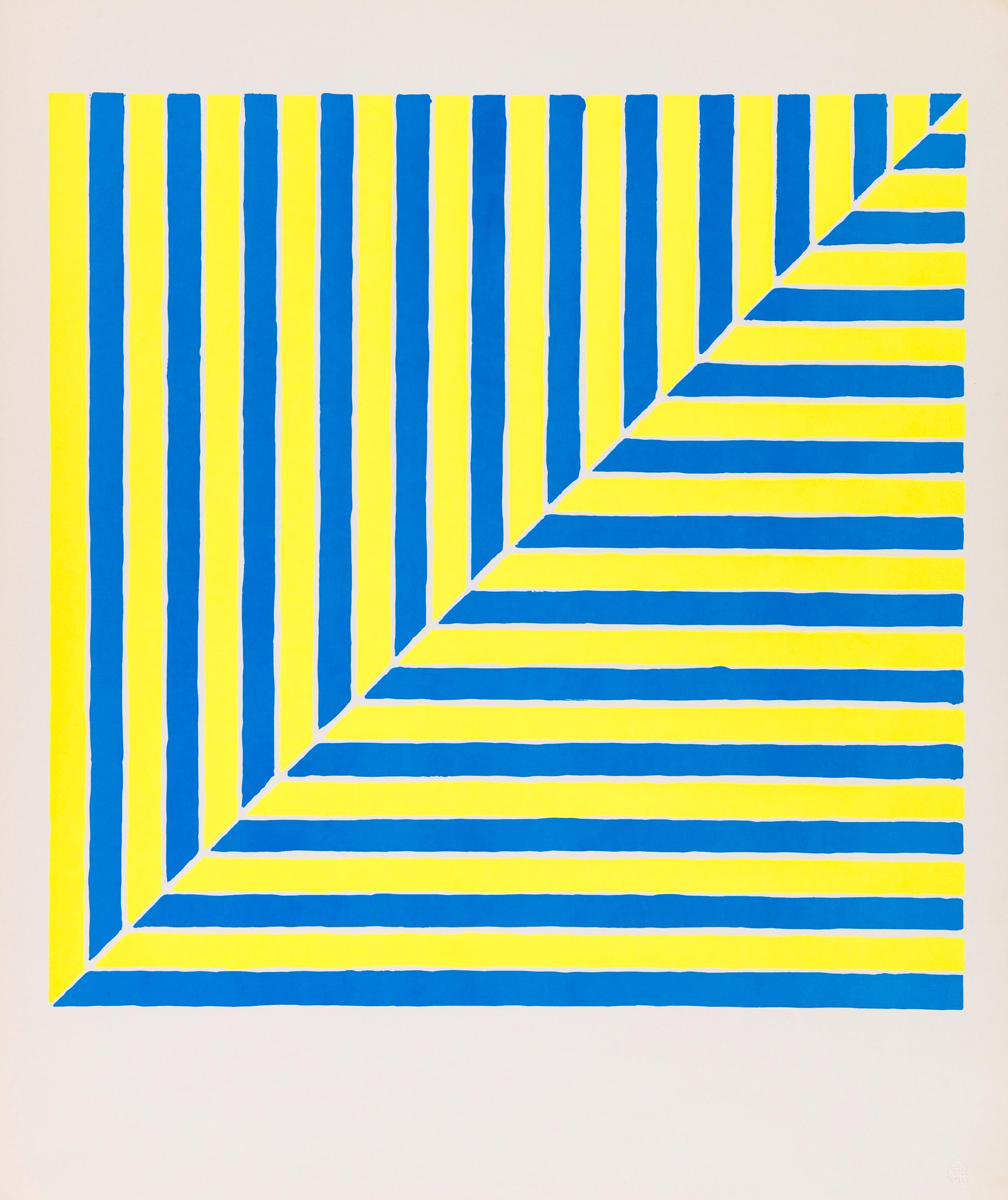 Frank Stella, Rabat (Axom 00), X + X, Ten Works by Ten Painters, Limited Edition Silkscreen