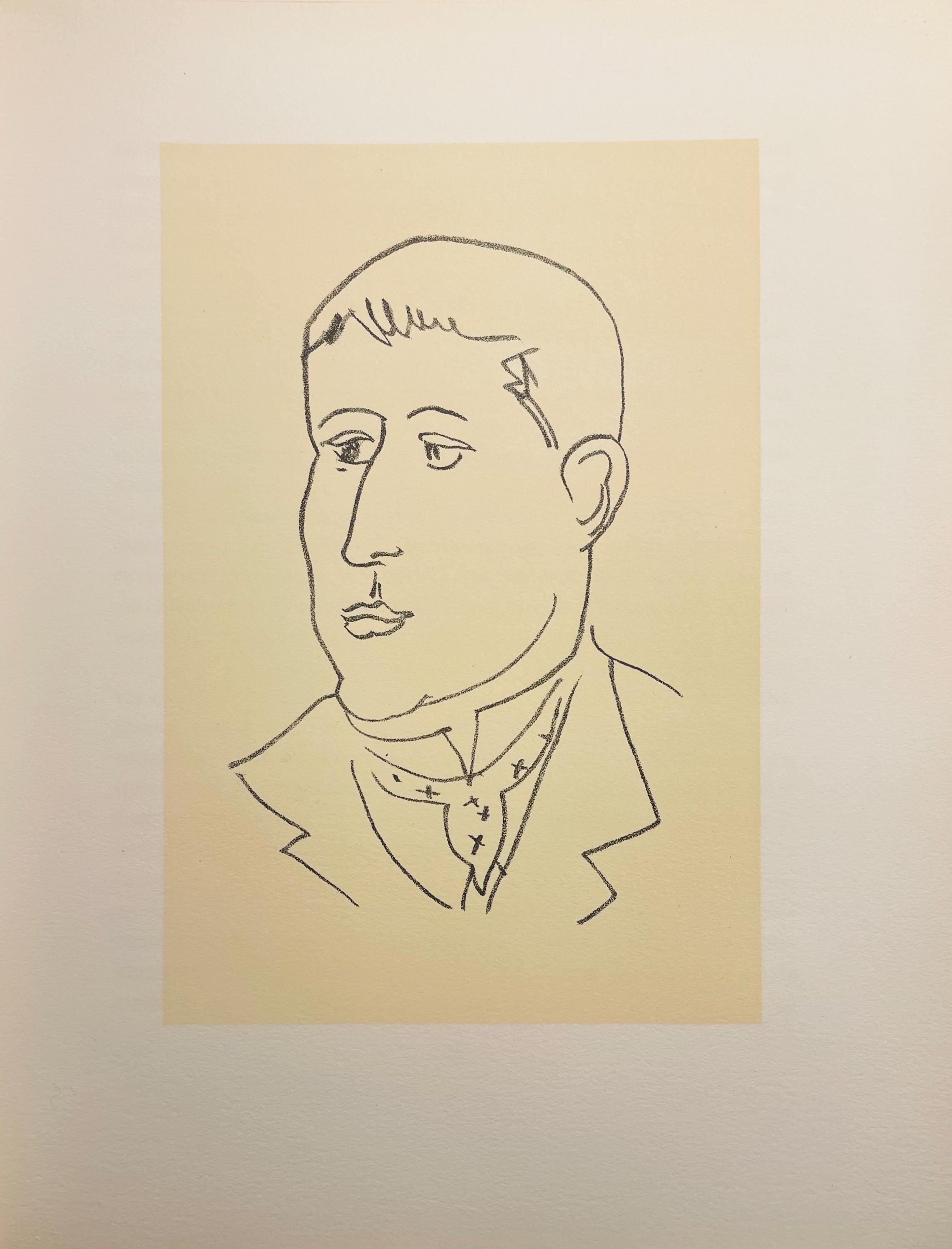 Henri Matisse, Composition (Duthuit 31), Apollinaire, Limited Edition Lithograph