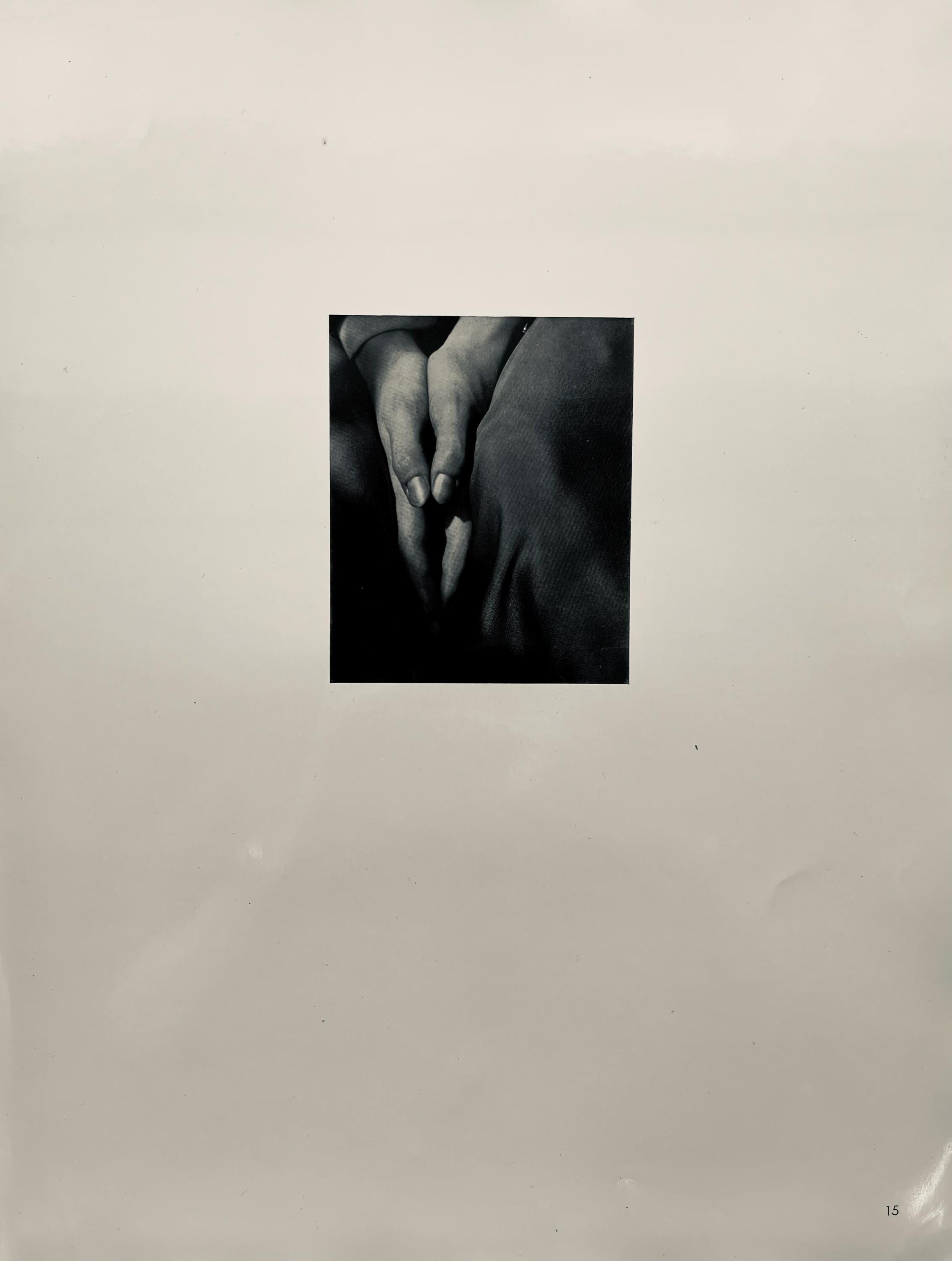 Alfred Stieglitz, Hands, Dorothy Norman, Alfred Stieglitz Memorial Portfolio 1864-1946, Limited Edition Halftone Photograph