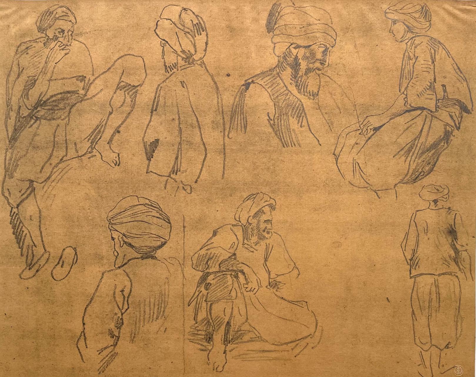 Eugène Delacroix, Composition, Trente et un Dessins et Aquarelles du Maroc, Limited Edition Lithograph