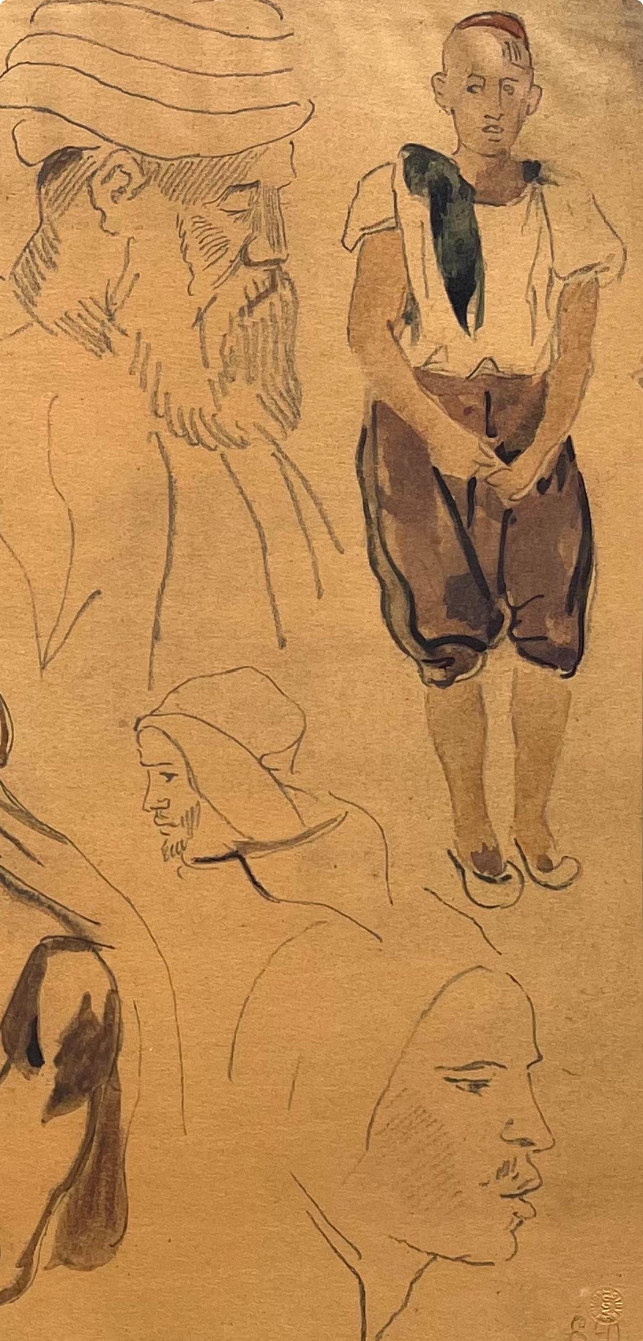 Eugène Delacroix, Composition, Trente et un Dessins et Aquarelles du Maroc, Limited Edition Lithograph
