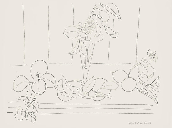 Henri Matisse, Série M, var. 6 (Duthuit 9), Henri Matisse, Dessins, Thèmes et variations, Limited Edition Lithograph