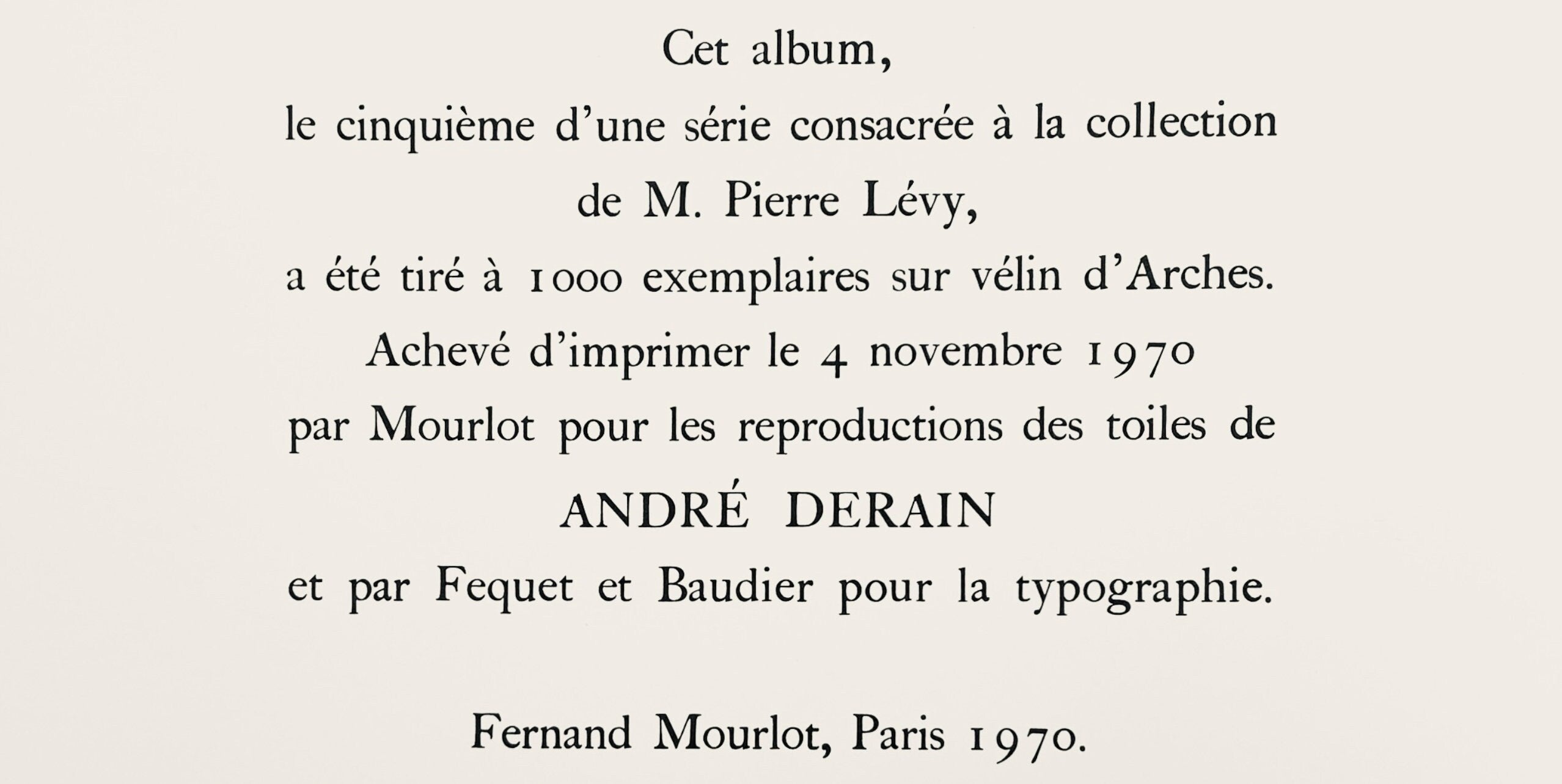 André Derain, Nature morte aux Poissons, André Derain, Collection Pierre Lévy, Limited Edition Lithograph