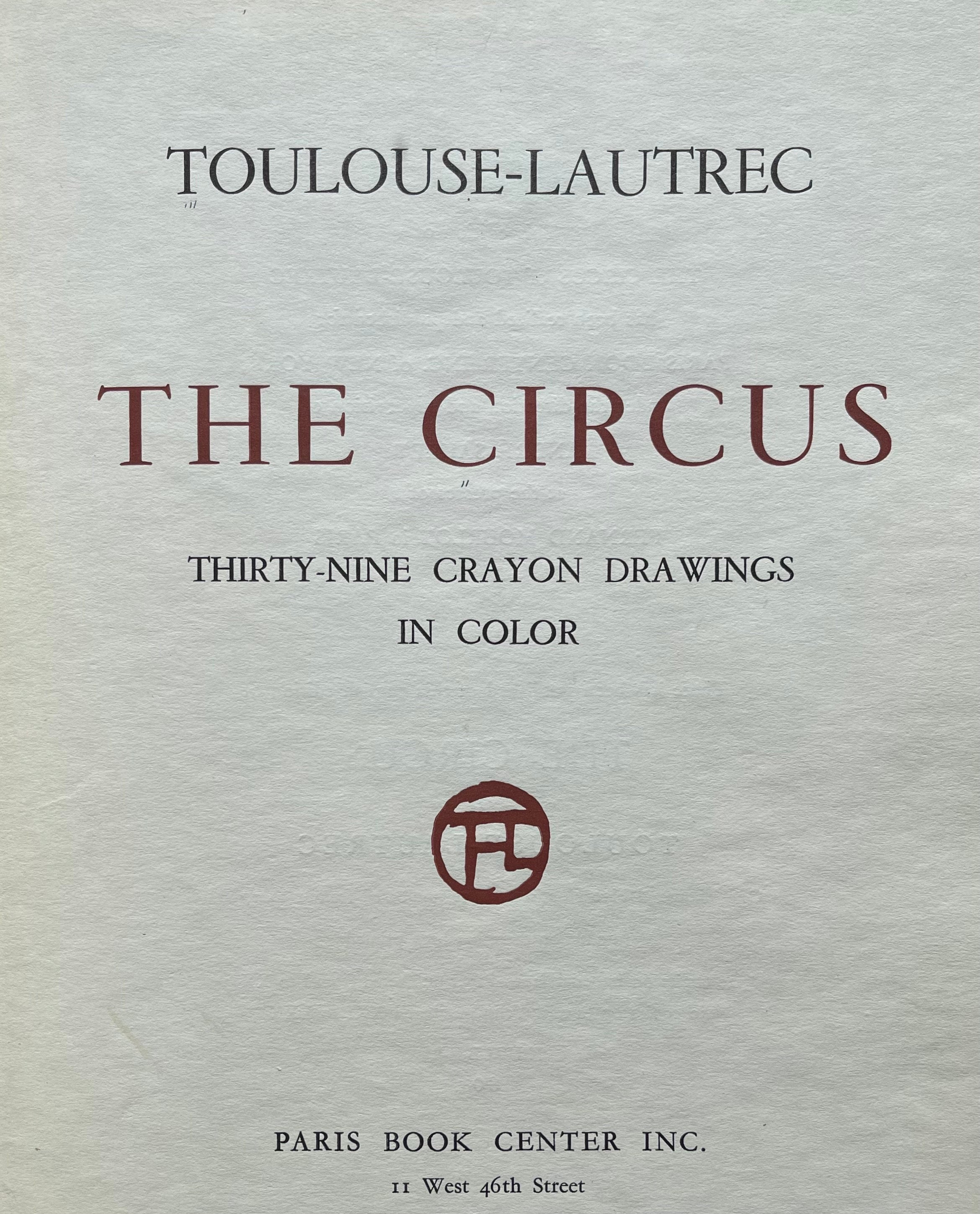 Henri de Toulouse-Lautrec, Ecuyere de haute ecole, The Circus by Toulouse-Lautrec, Limited Edition Lithograph