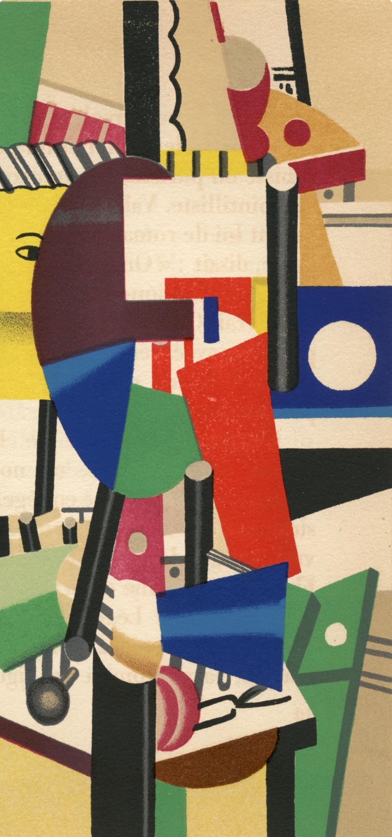 Fernand Léger, Composition, Mon ami Léger, Limited Edition Lithograph
