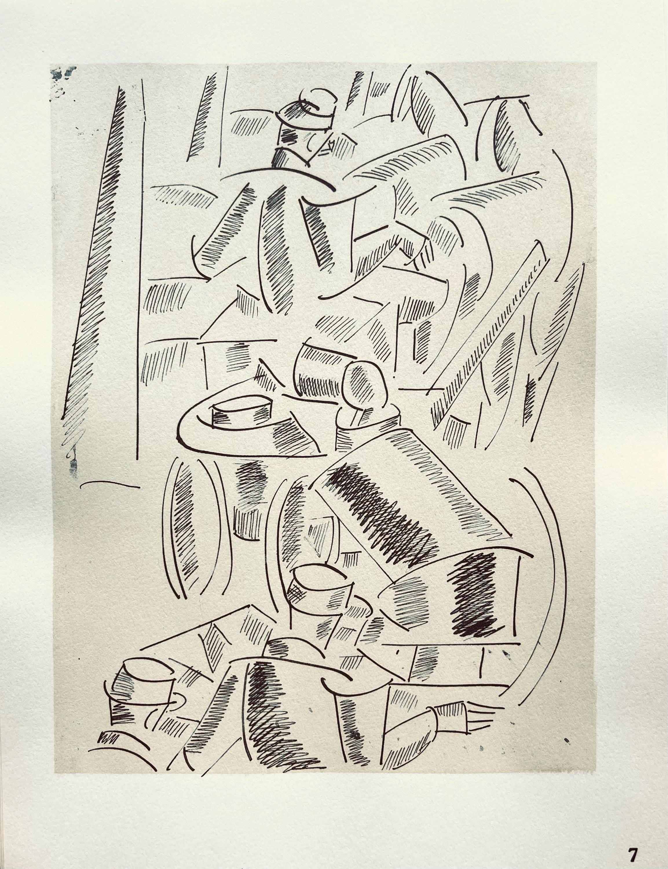 Fernand Léger, La Cuisine Roulante, Fernand Léger, Dessins de Guerre, Limited Edition Lithograph