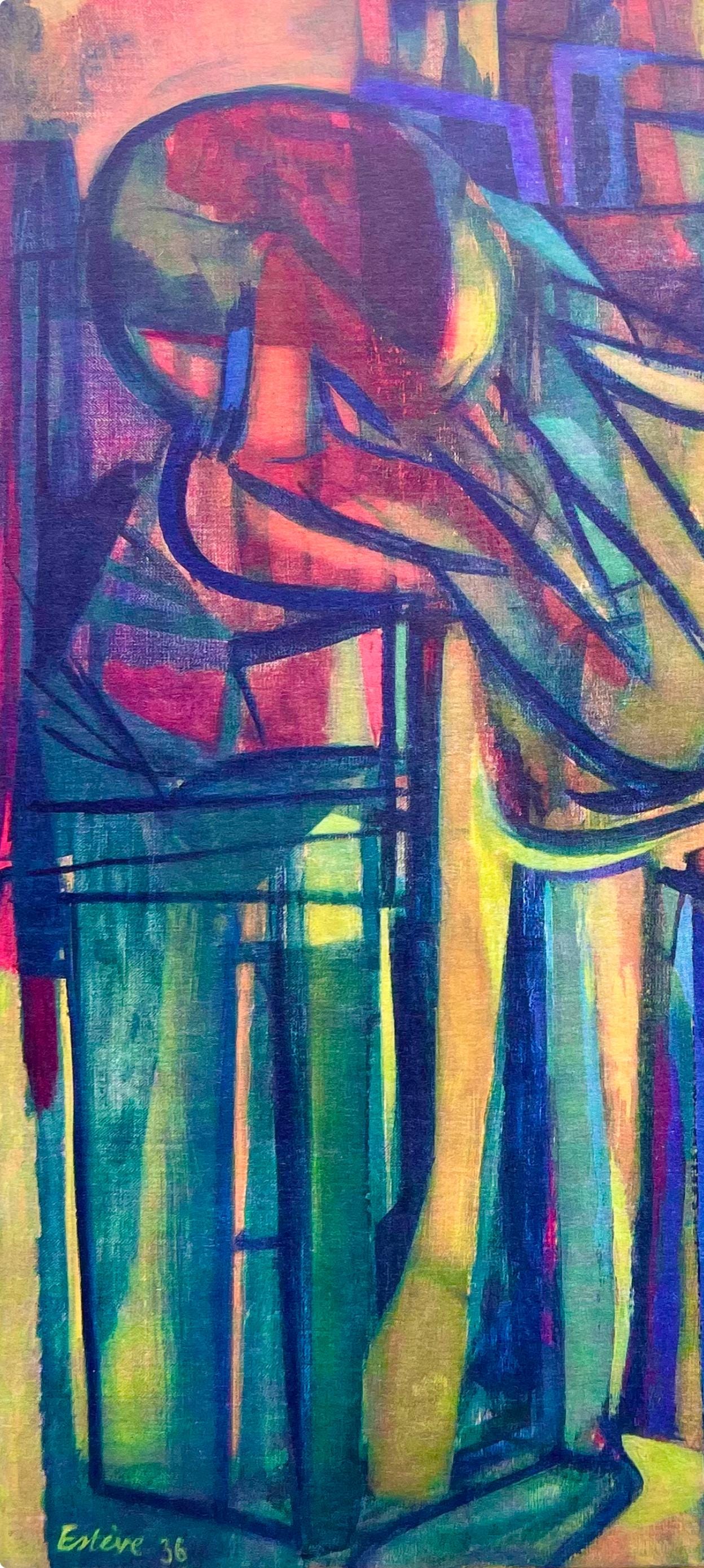 Maurice Estève, Composition, Maurice Estève, Peintres d'aujourd'hui, Limited Edition Lithograph