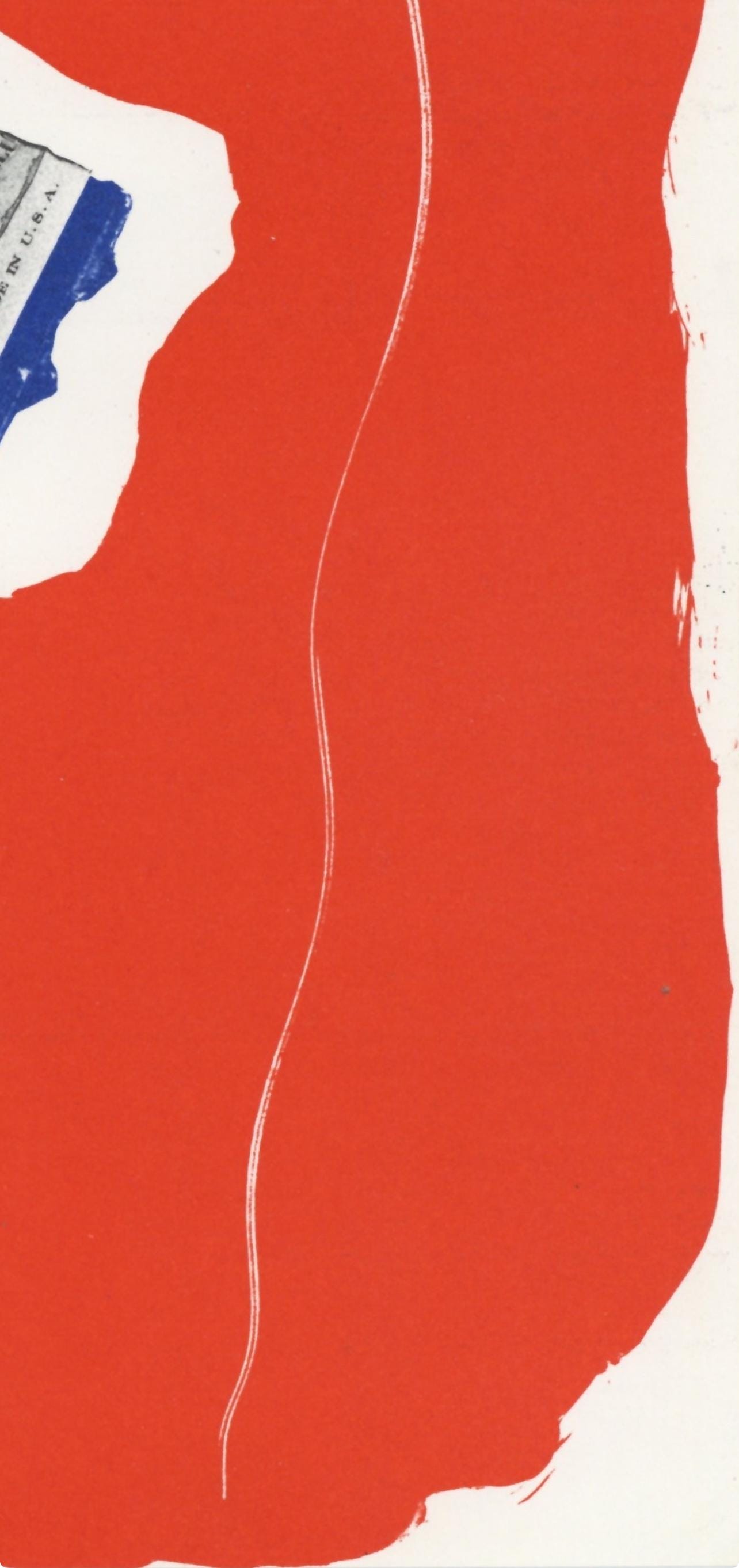 Robert Motherwell, Composition (Belknap, App. 24), XXe siècle, Limited Edition Lithograph