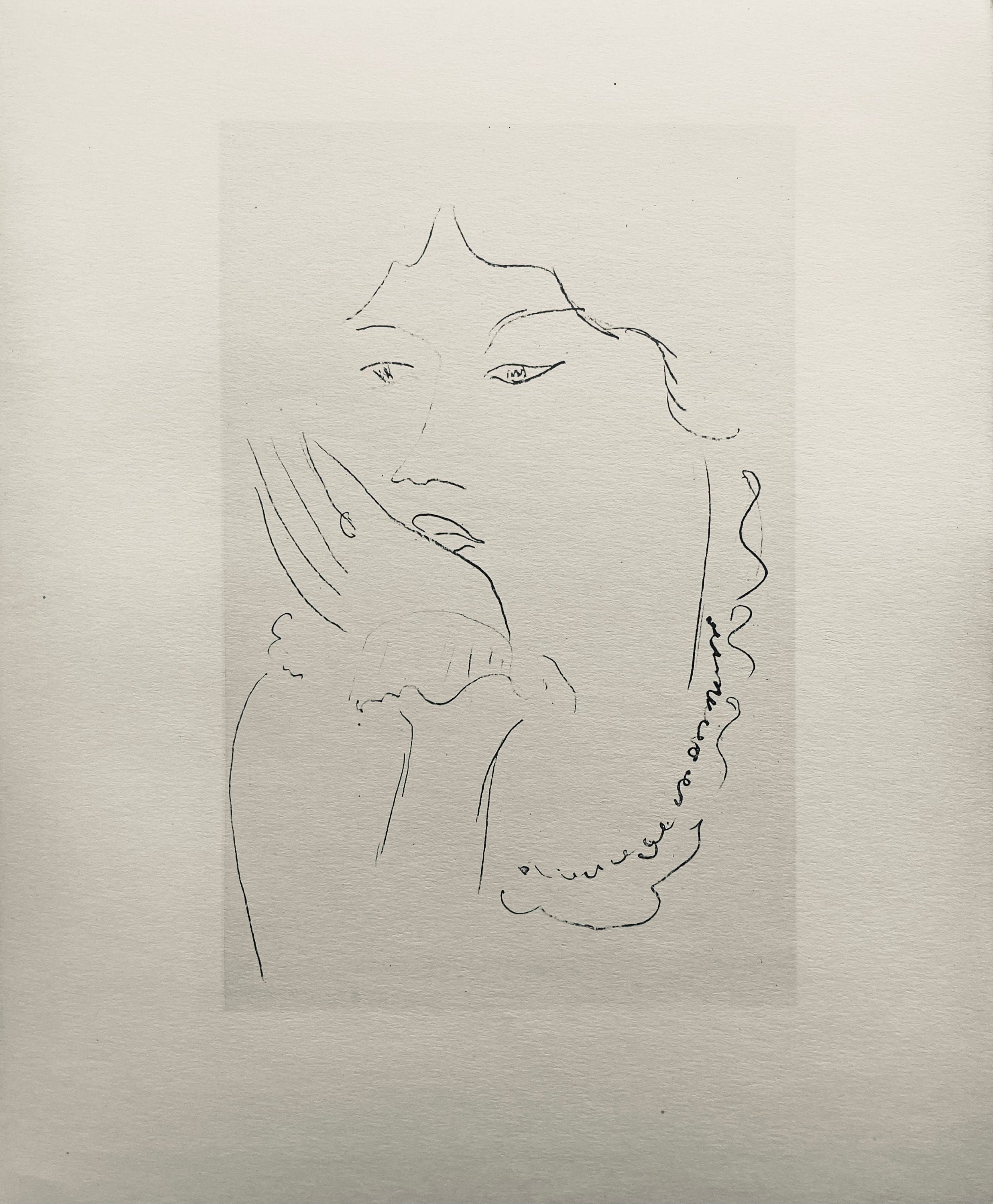 Henri Matisse, Composition (Dutel 3), Dessins de Henri-Matisse, Limited Edition Lithograph
