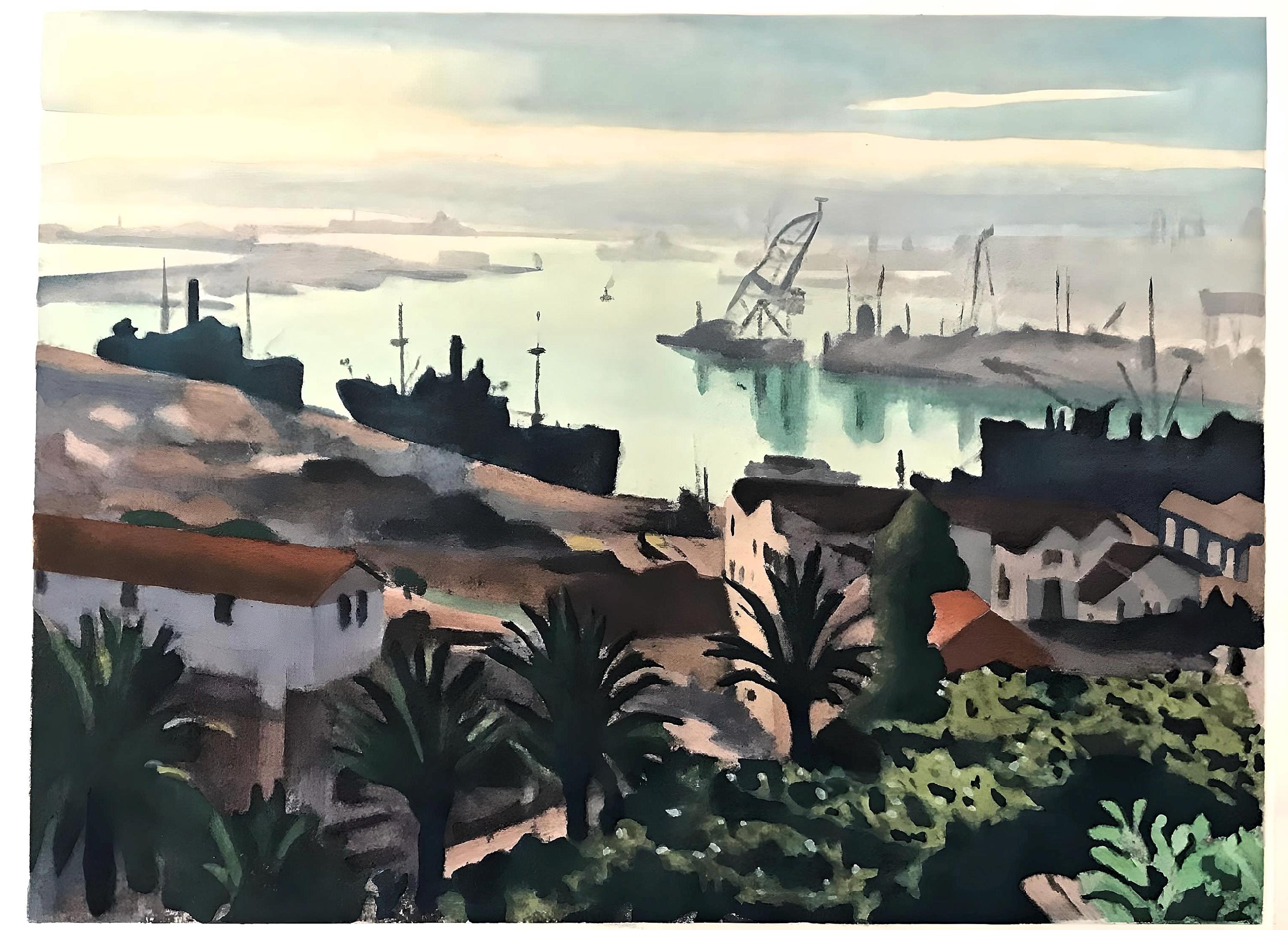 Albert Marquet, Composition, Présence de Marquet, Limited Edition Lithograph