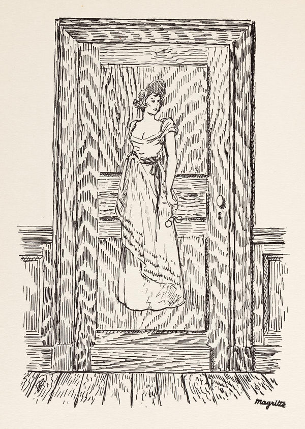 René Magritte, Composition, Dix dessins de René Magritte, Limited Edition Lithograph