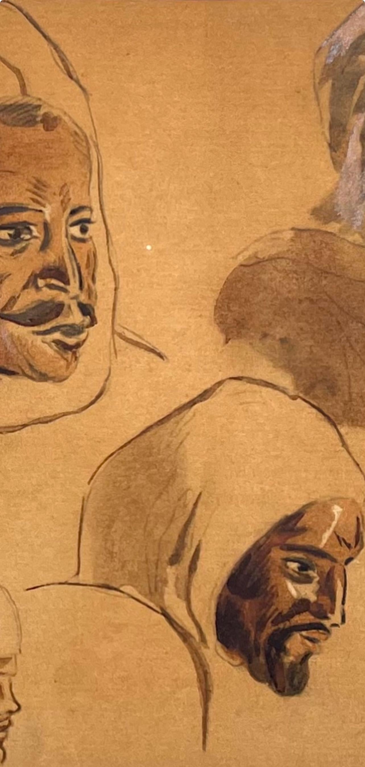 Eugène Delacroix, Composition, Trente et un Dessins et Aquarelles du Maroc, Limited Edition Lithograph