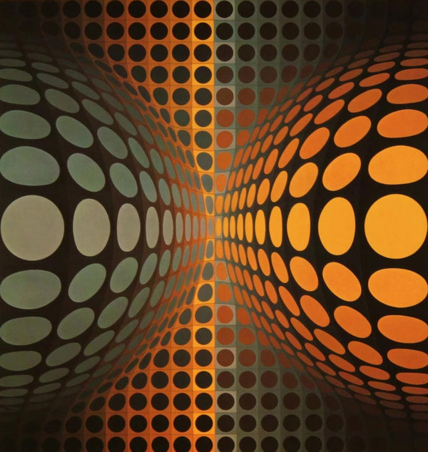 Victor Vasarely, Composition, Vega, Limited Edition Héliogravure