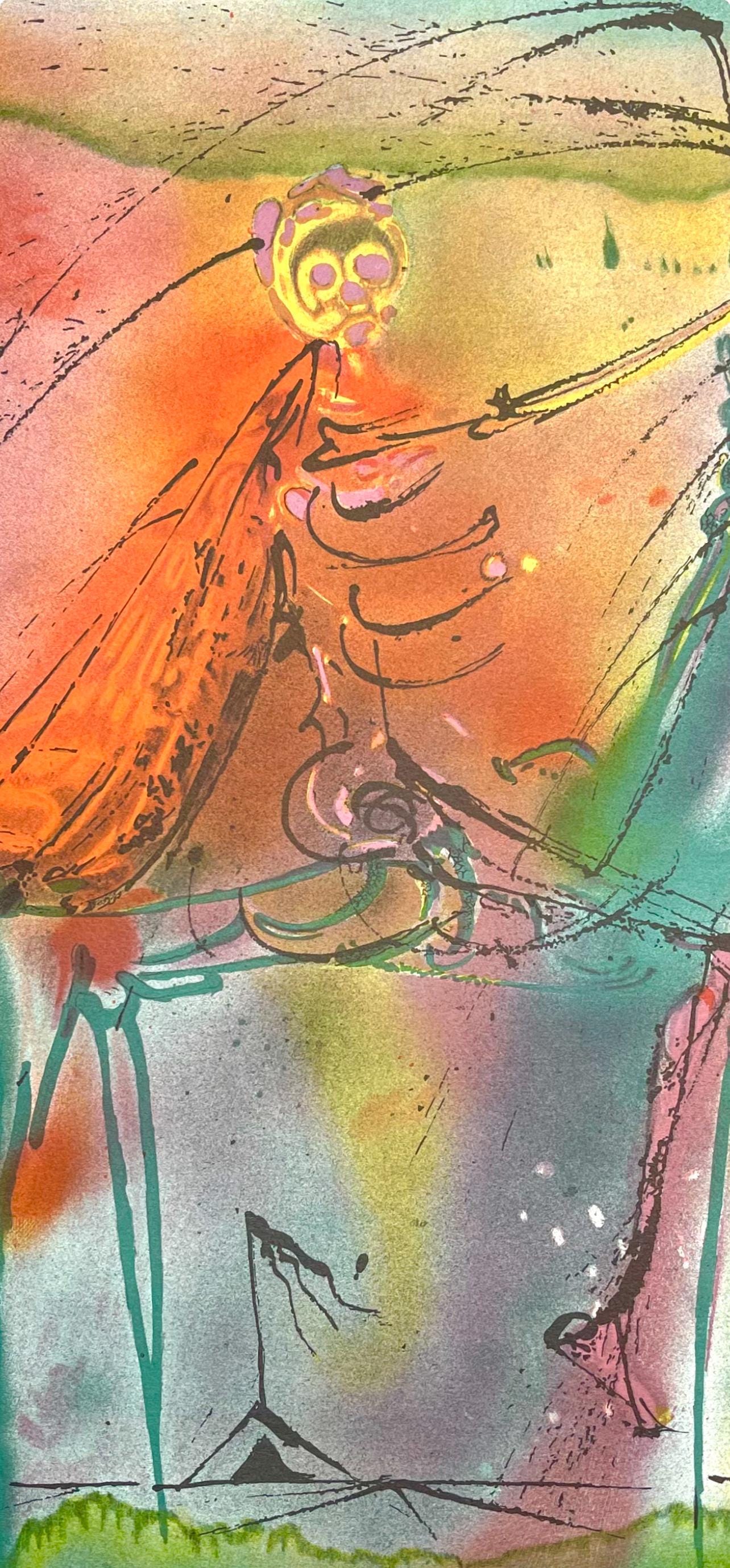 Salvador Dalí, Le Cheval de la Mort, Les Chevaux de Dalí, Limited Edition Lithograph