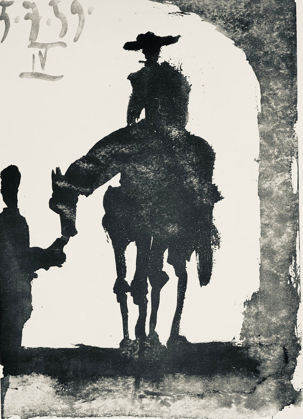 Pablo Picasso, Composition (Bloch 1276; Czwiklitzer 23), Toros y Toreros, Limited Edition Lithograph