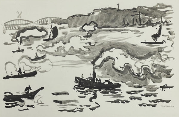 Paul Signac, Rotterdam, Signac Dessins, Limited Edition Lithograph