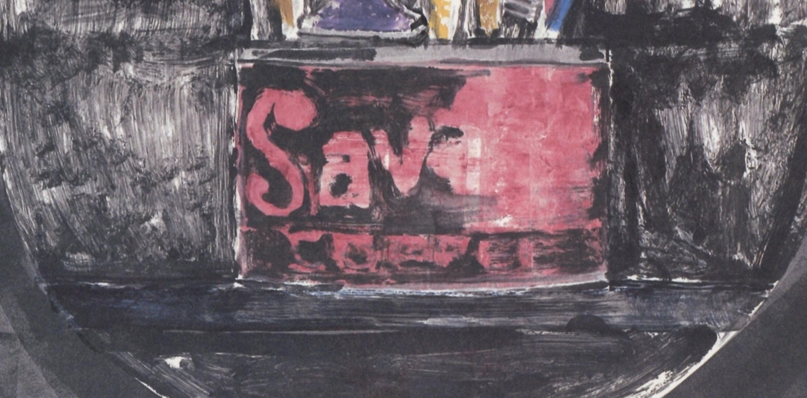 Jasper Johns, Composition, Jasper Johns, 17 Monotypes, Limited Edition Héliogravure