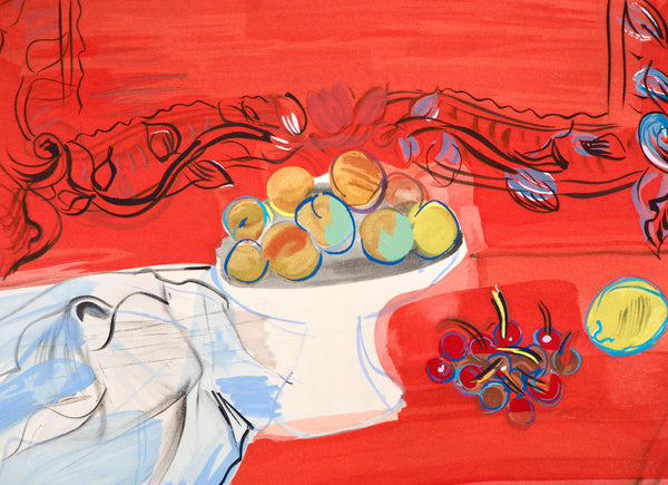 Raoul Dufy, Composition, Eaux-de-vie, Esprit de la fleur et du fruit, Limited Edition Lithograph