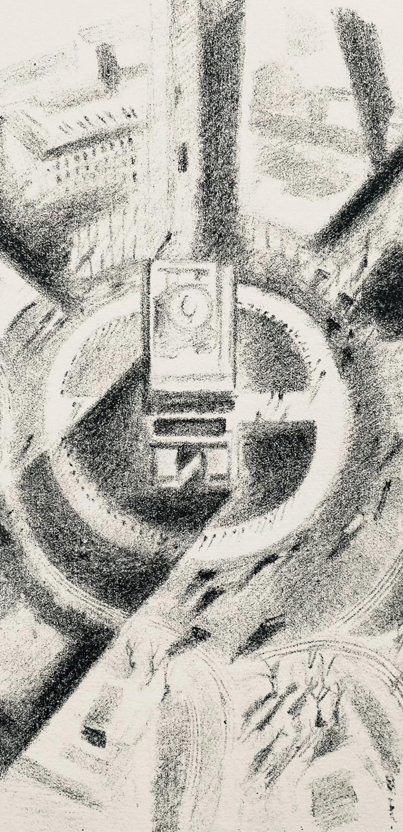 Robert Delaunay, La place de l'Étoile (Habasque 720-728), Allo! Paris!, Limited Edition Lithograph