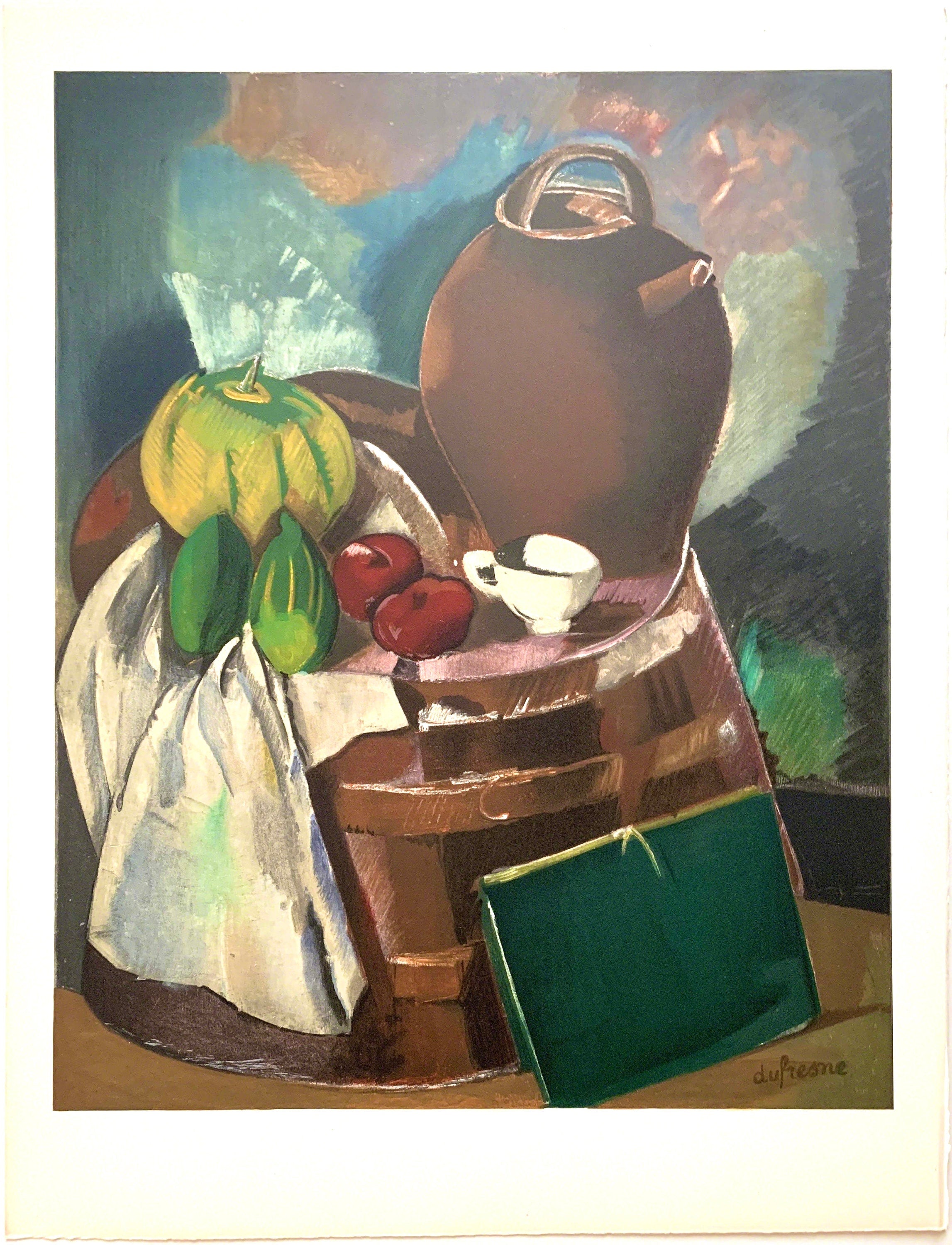 Charles Dufresne, Nature morte, Collection Pierre Lévy, Limited Edition Lithograph