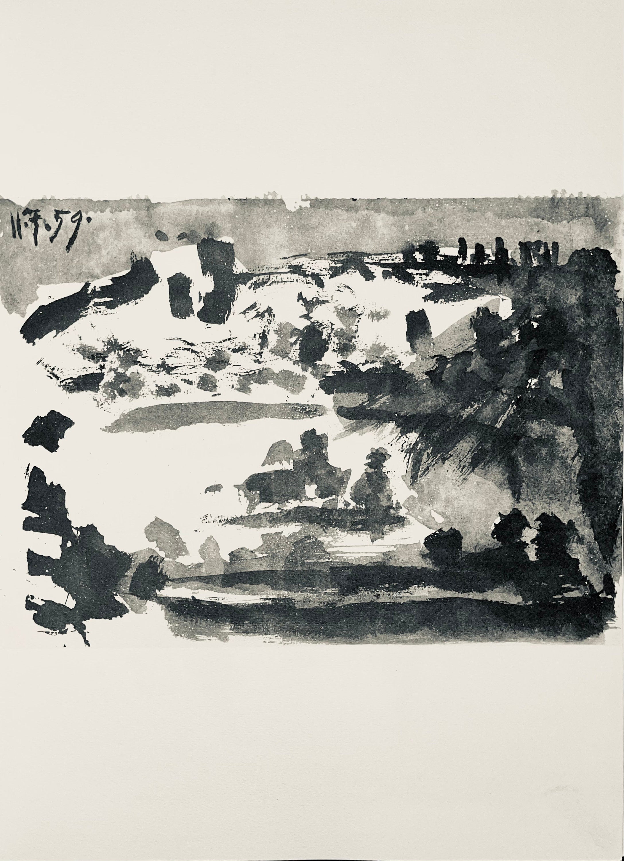 Pablo Picasso, Composition (Bloch 1276; Czwiklitzer 23), Toros y Toreros, Limited Edition Lithograph