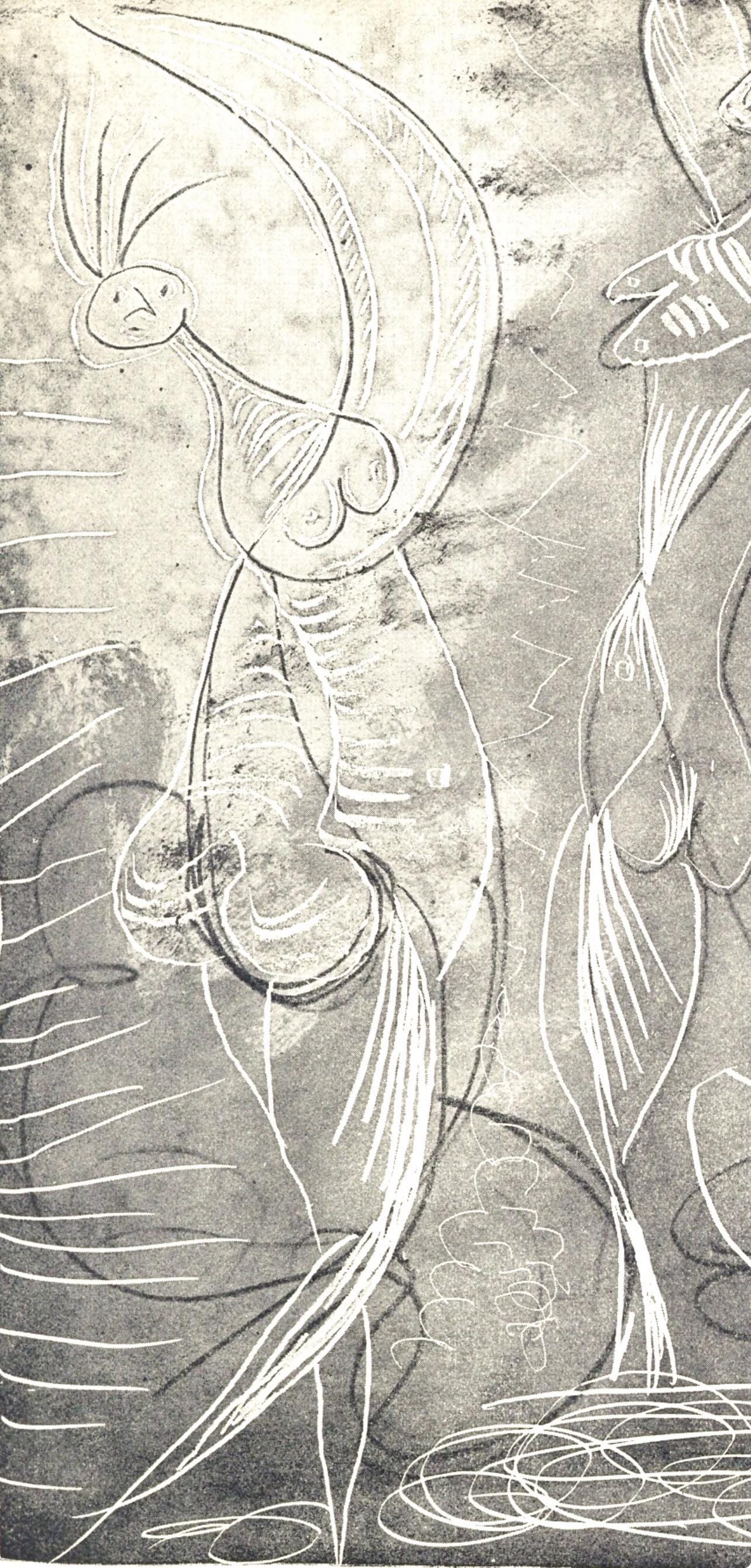 Pablo Picasso, Femme assise et deux danseuses (Bloch 361a-e; Baer 683-688; Cramer 38), La Chèvre-Feuille, Limited Edition Engraving