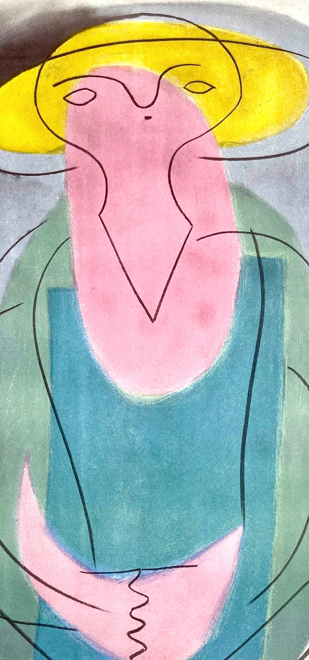 Pablo Picasso, Portrait of a Lady (Orozco 95), Picasso: Fifteen Drawings, Limited Edition Lithograph