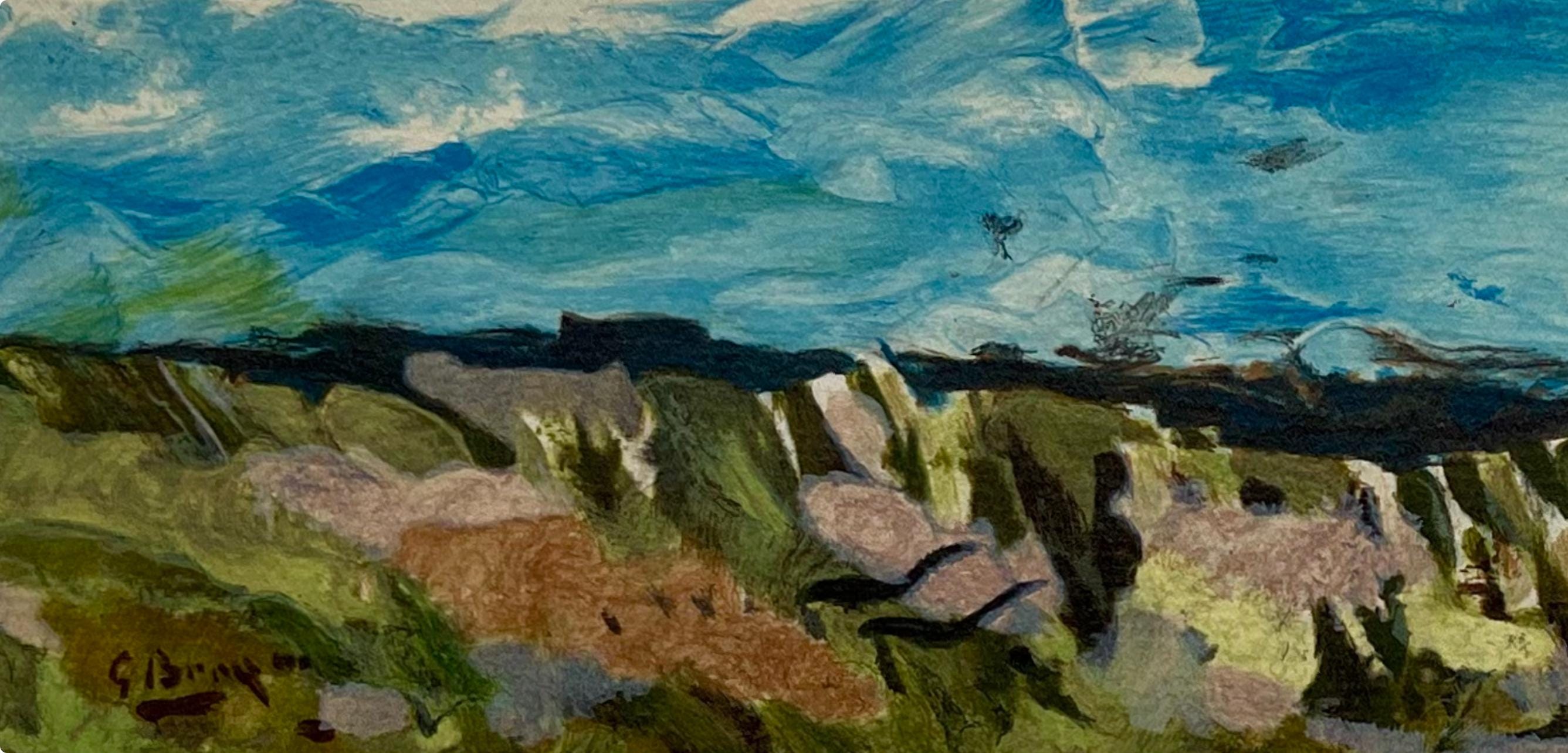 Georges Braque, Paysage, Varengeville, Limited Edition Lithograph