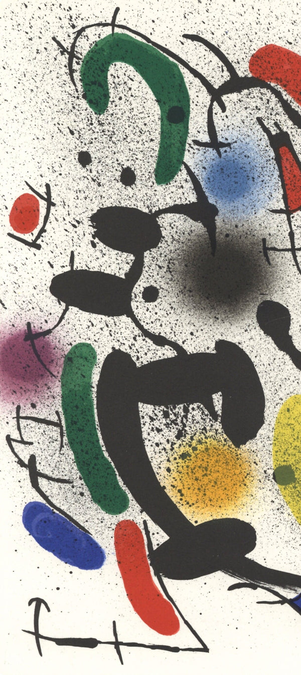Joan Miró, Composition, (Cramer 160; Mourlot 862), Joan Miró Lithographs, Limited Edition Lithograph