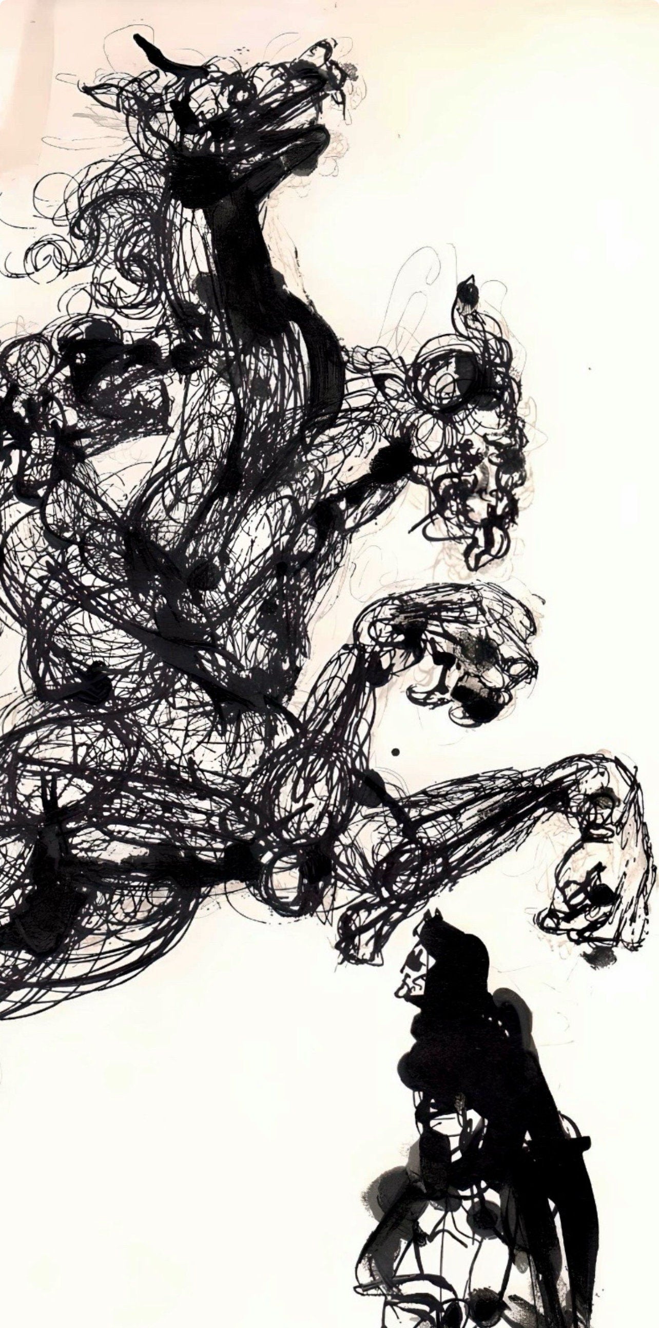 Salvador Dali, Cerberus (Michler/Löpsinger 1039-1138; Field 189-200), La Divine Comédie, Limited Edition Woodcut
