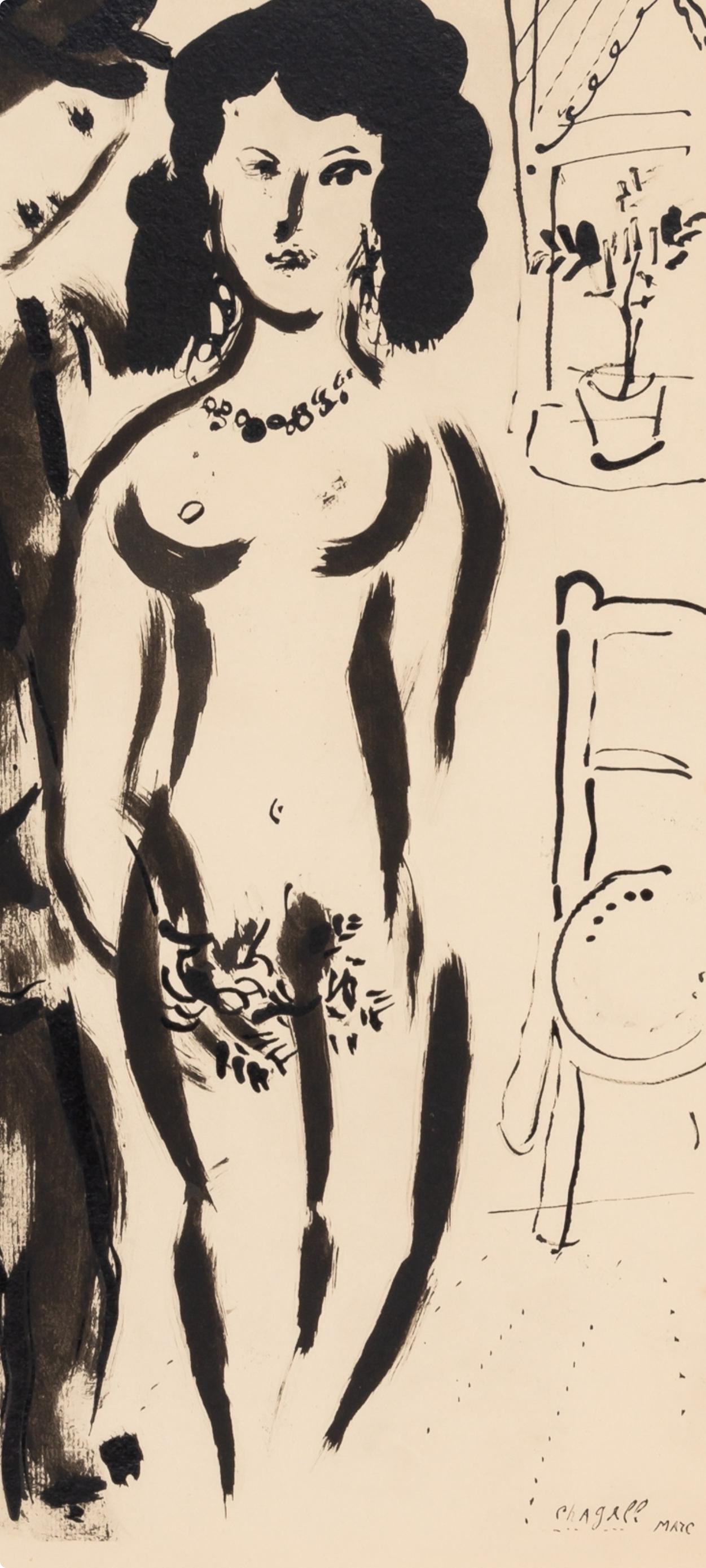 Marc Chagall, Composition, Couleur amour, Limited Edition Lithograph