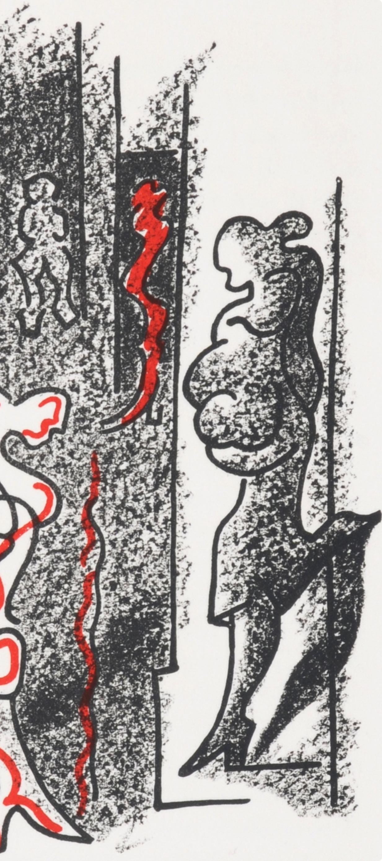 André Masson, Composition (Cramer 97), Une Étoile de Craie, Limited Edition Lithograph