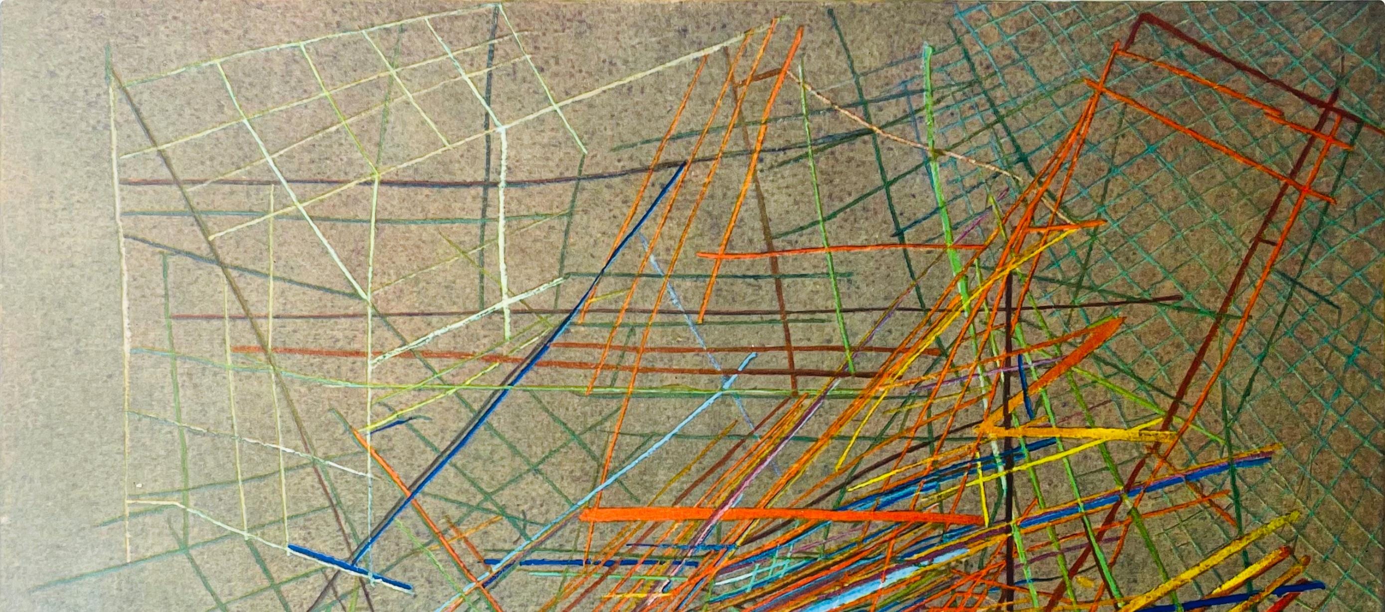 Vieira da Silva, Composition, Vieira da Silva, Peintres d'aujourd'hui, Limited Edition Lithograph