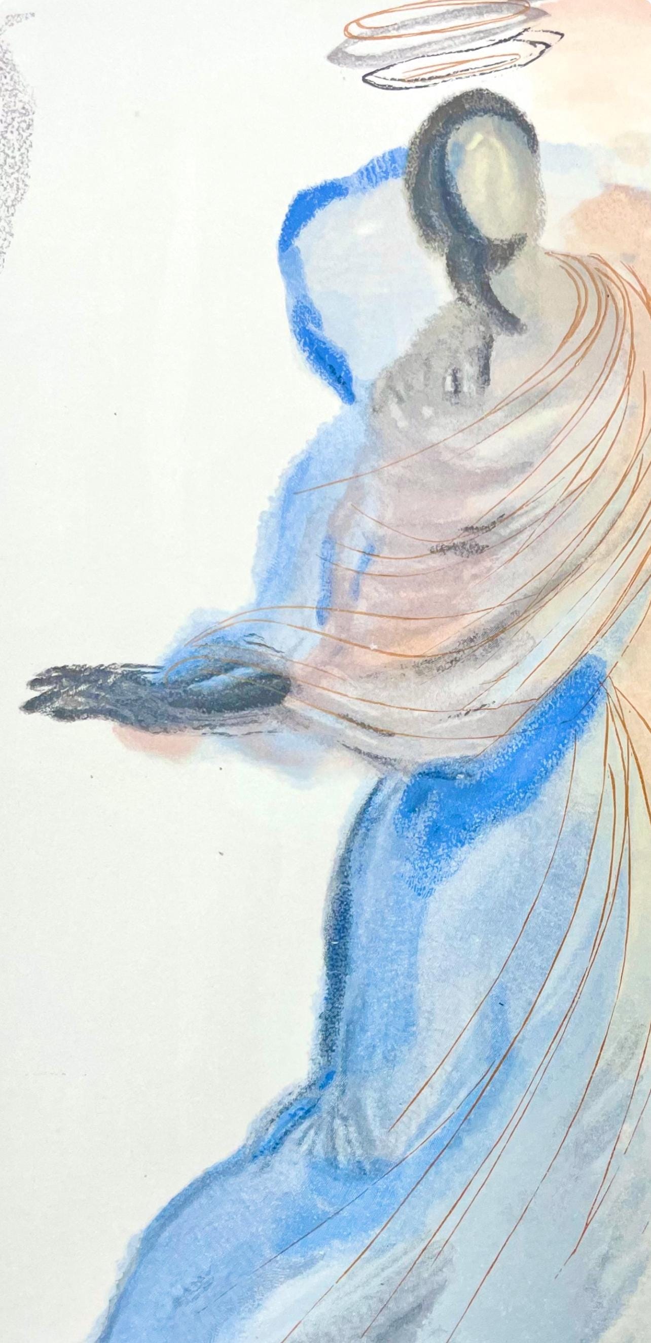 Salvador Dali, Paradies XIX (Field 189-200; Michler/Löpsinger 1039-1138), Die Göttliche Komödie, Signed, Limited Edition Woodcut
