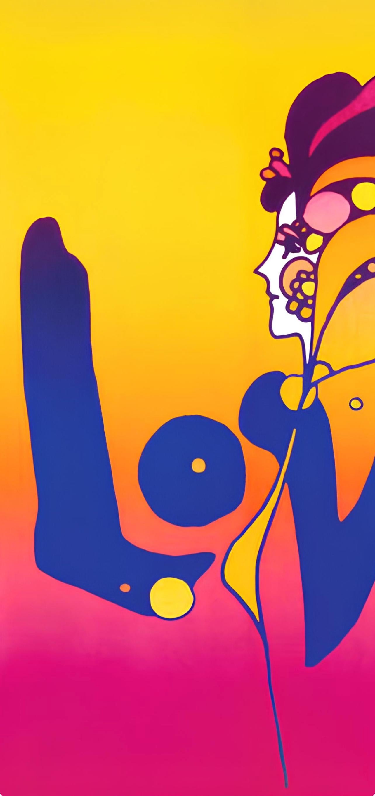 Peter Max, Berlin Love, 1993, Hand Signed, Official Edition Offset Lithograph