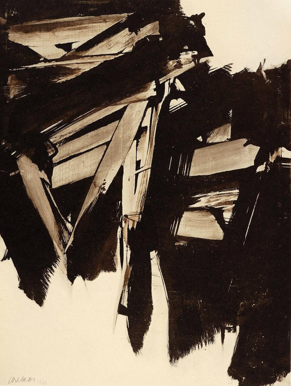 Pierre Soulages, Composition, Pierre Soulages, Peintres d'aujourd'hui, Limited Edition Lithograph