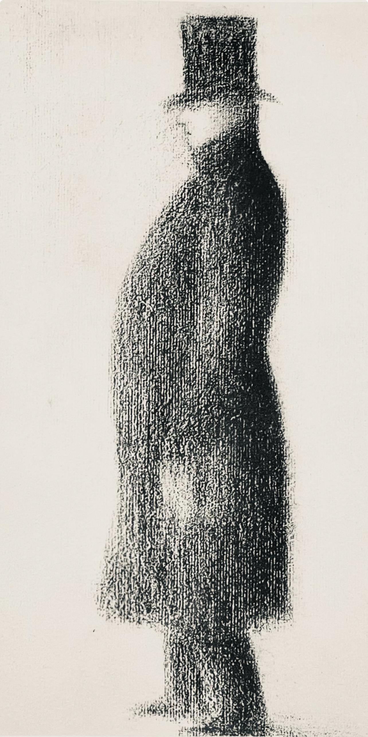 Georges Seurat, Le haut de forme, Seurat, Limited Edition Lithograph