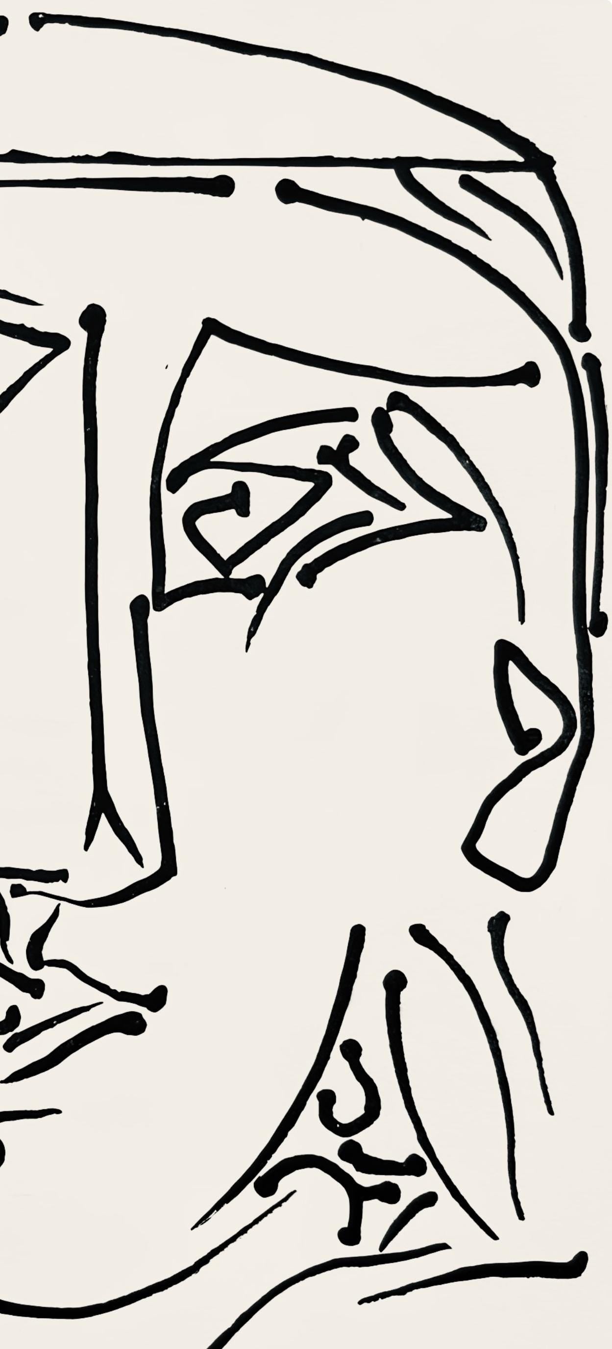 Françoise Gilot, Composition, Pouvoir tout dire, poèmes, illustrés par Françoise Gilot, Limited Edition Lithograph