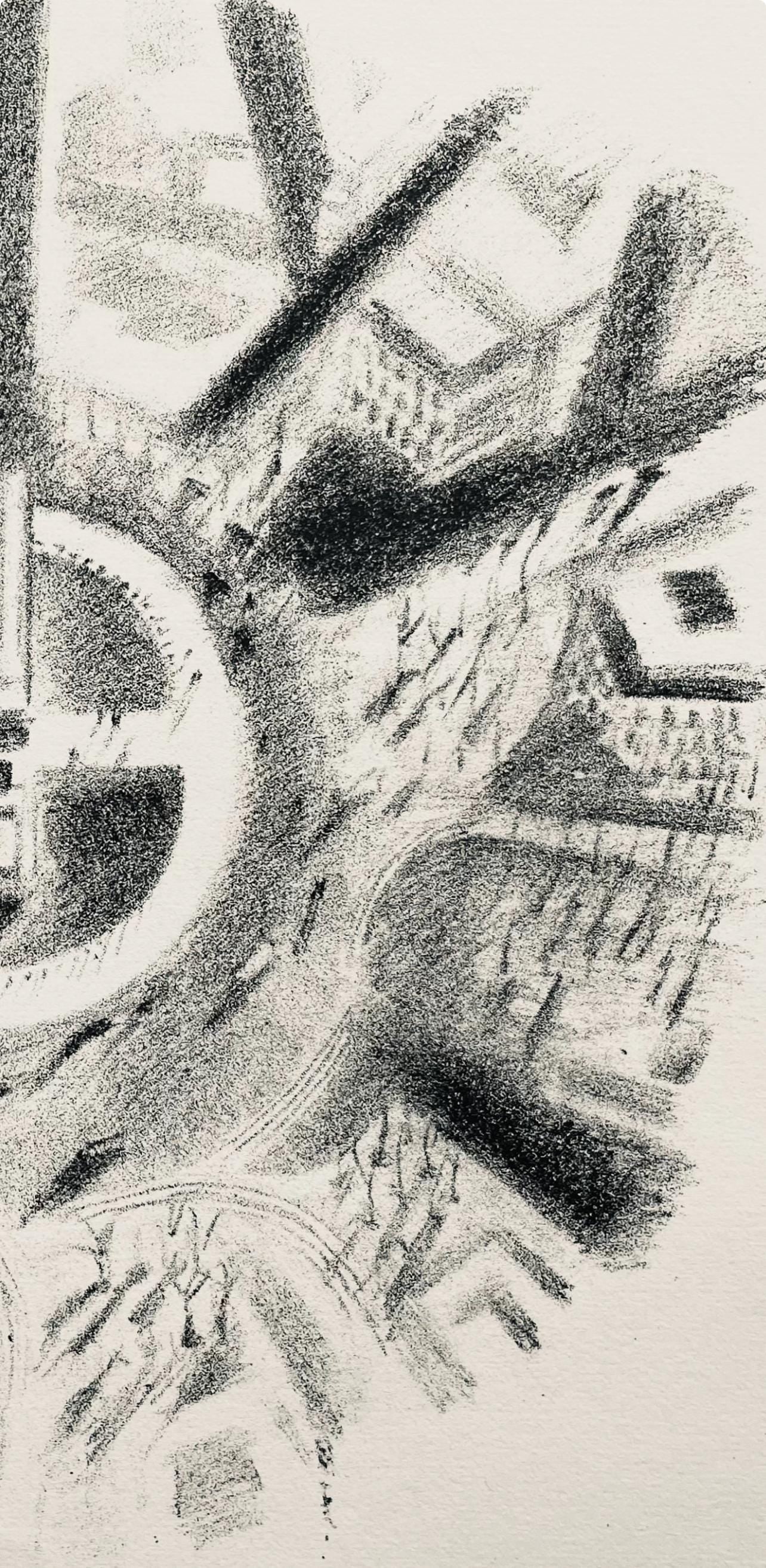 Robert Delaunay, La place de l'Étoile (Habasque 720-728), Allo! Paris!, Limited Edition Lithograph