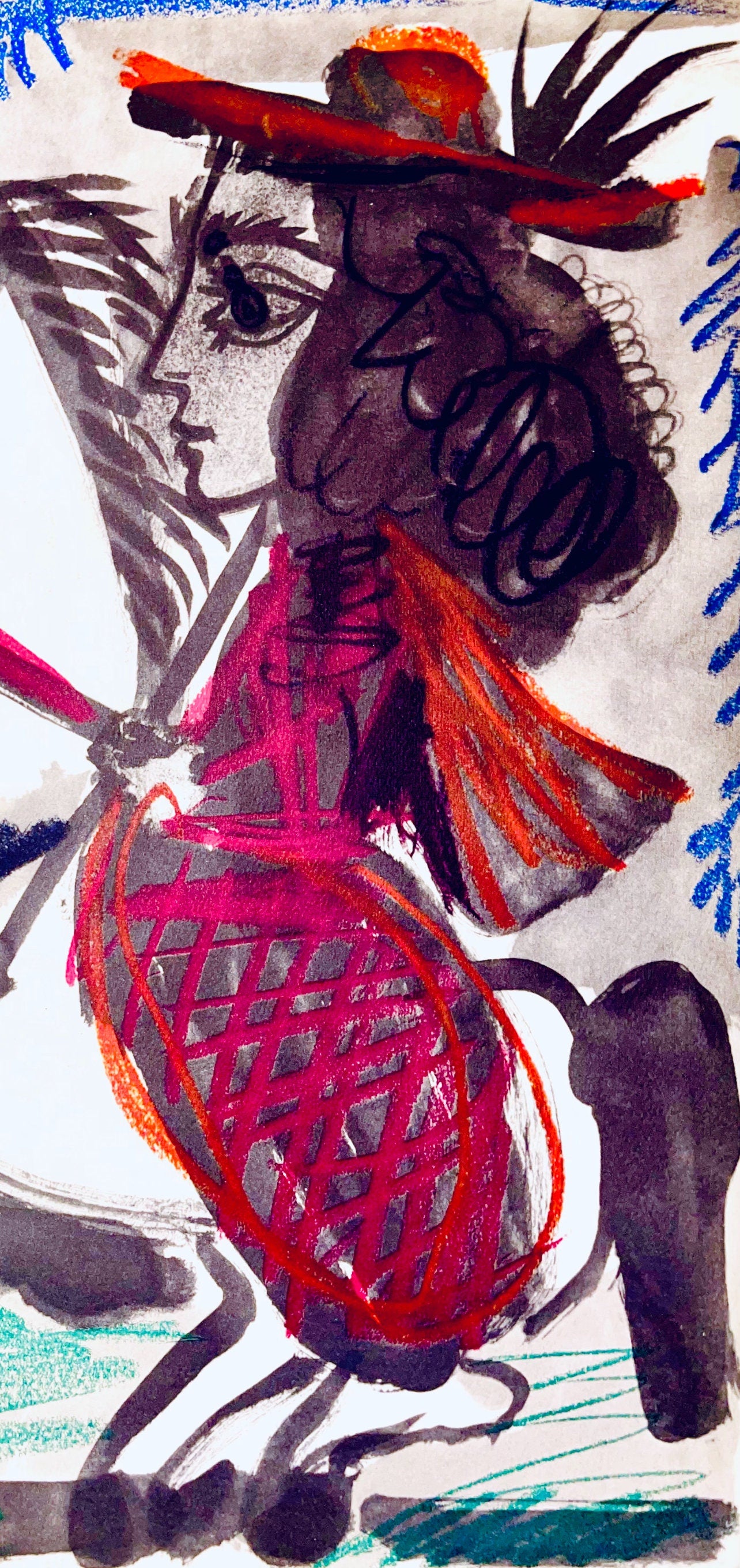 Pablo Picasso, Composition (Bloch 1276; Czwiklitzer 23), Toros y Toreros, Limited Edition Lithograph
