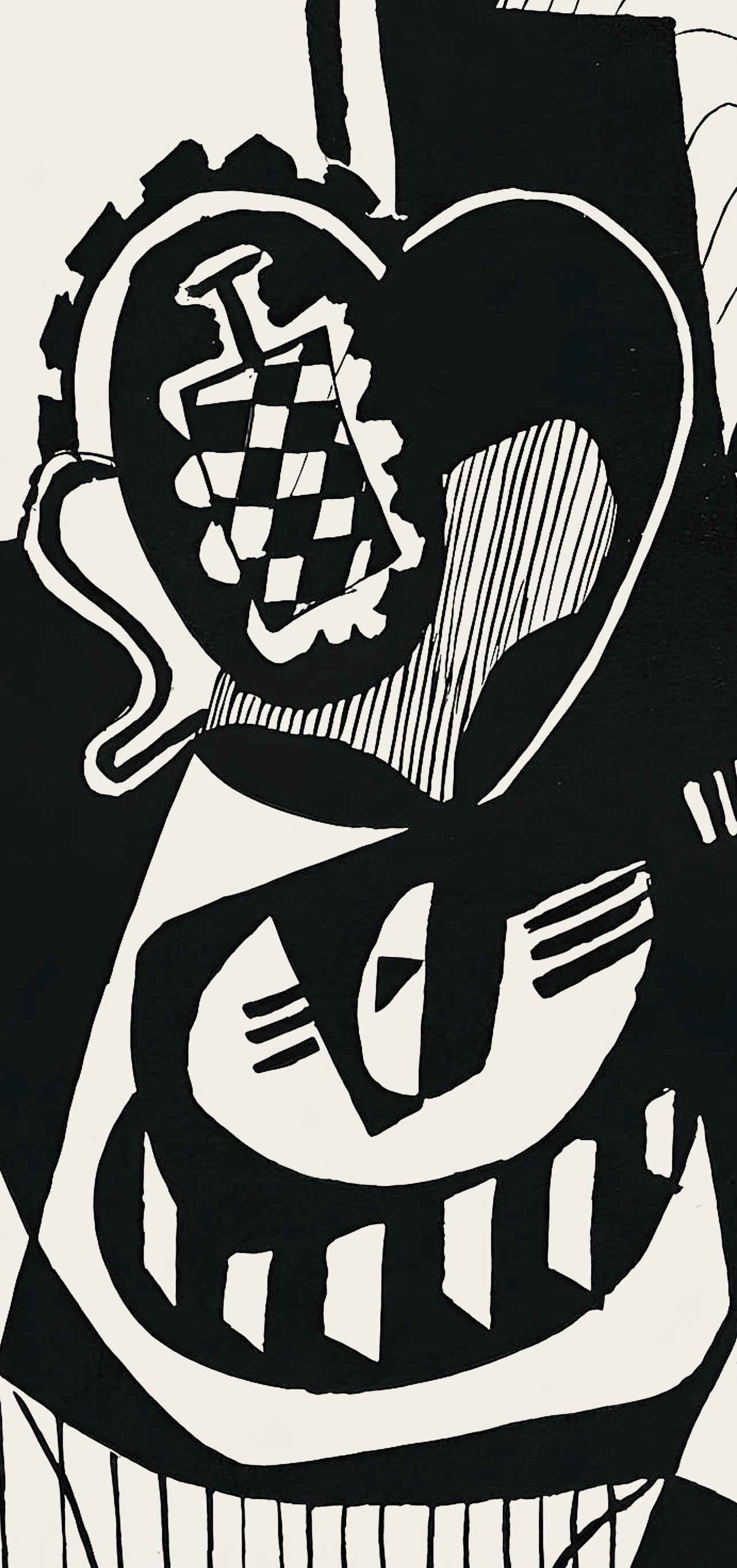 Pablo Picasso, Composition (Monod 10485), Hélène chez Archive de Illustrations de Pablo Picasso, Limited Edition Woodcut