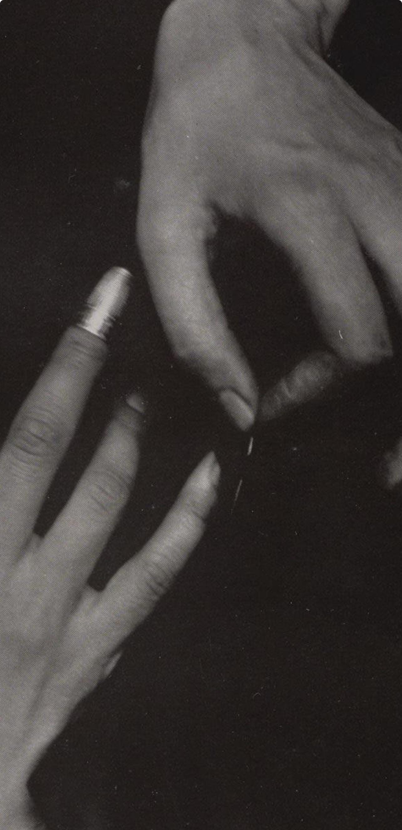 Alfred Stieglitz, Georgia O'Keeffe Hands with Thimble, Alfred Stieglitz Memorial Portfolio 1864-1946, Limited Edition Halftone Photograph