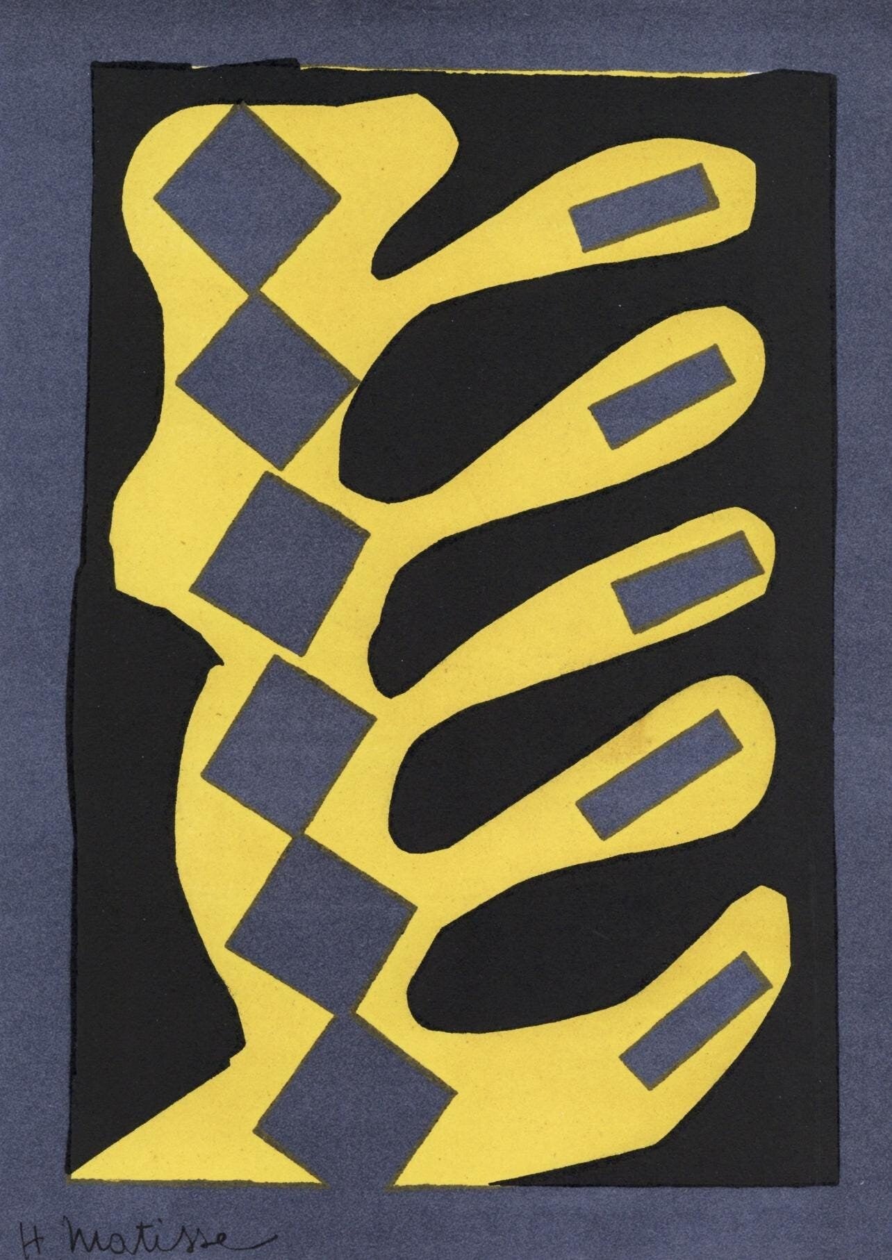 Henri Matisse, Découpage, XXe siècle, Limited Edition Lithograph