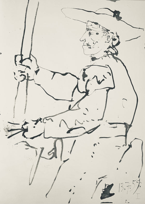 Pablo Picasso, Composition (Bloch 1276; Czwiklitzer 23), Toros y Toreros, Limited Edition Lithograph